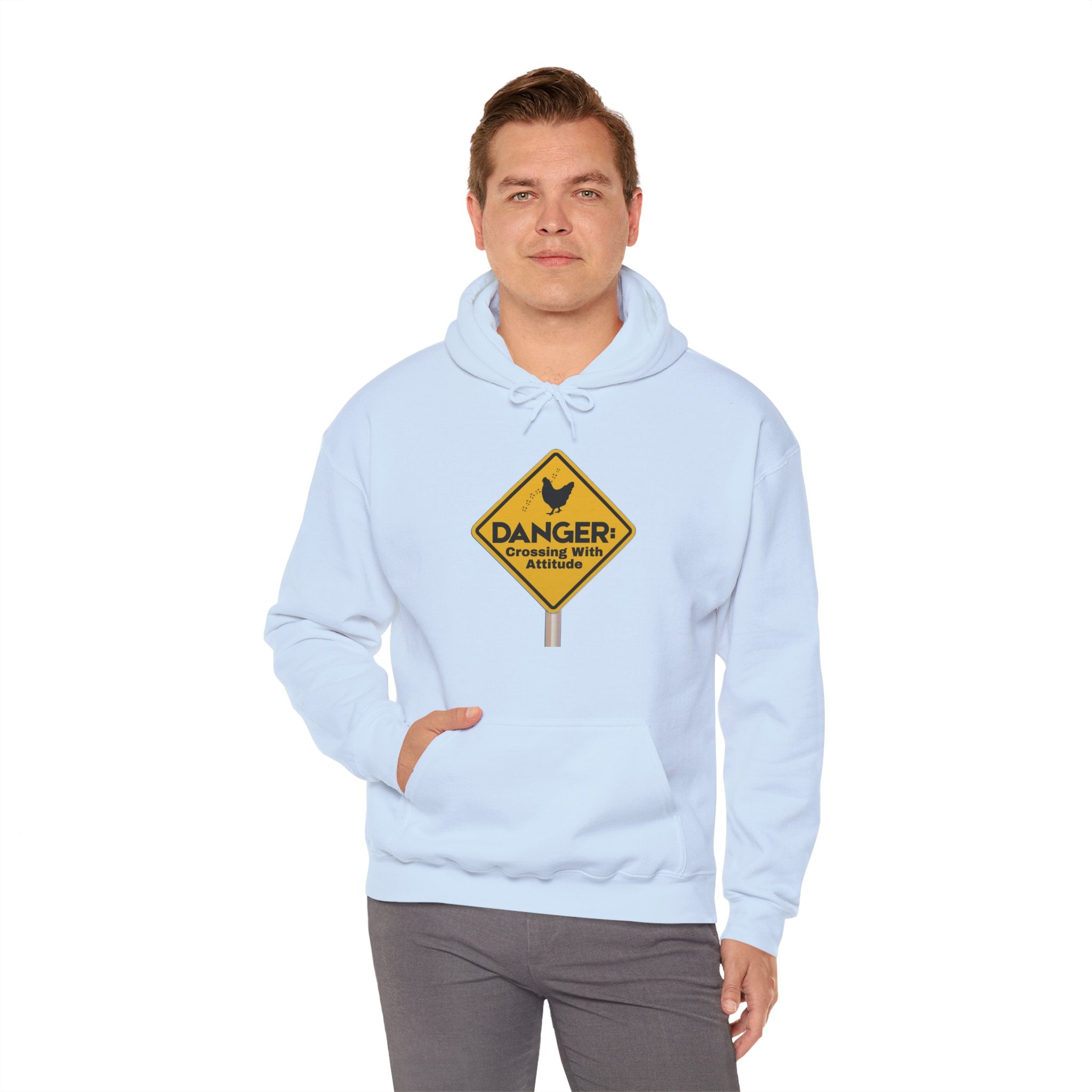 Danger: Crossing With Attitude - Hoodie