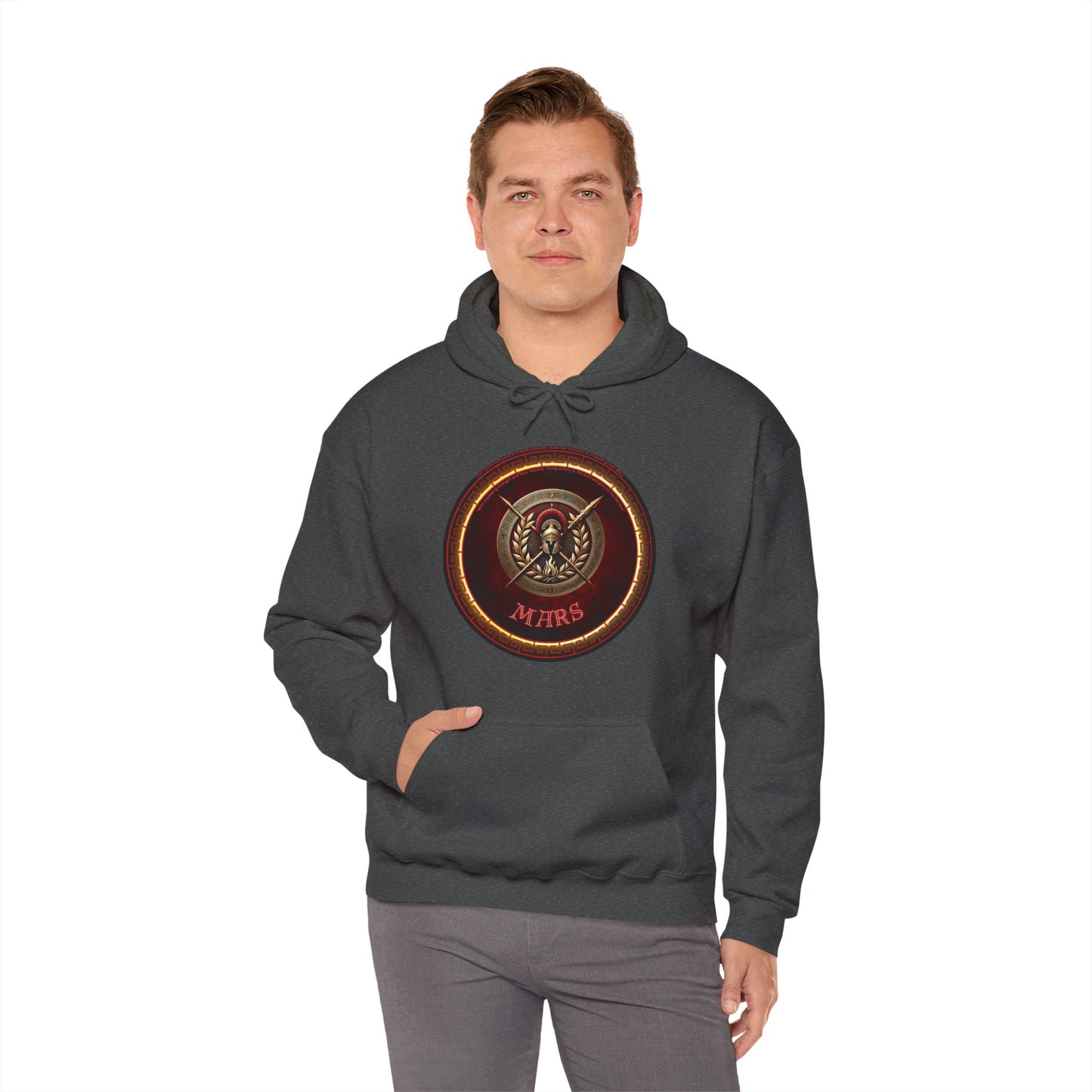 Mars, Unisex Heavy Blend™ Hooded Sweatshirt