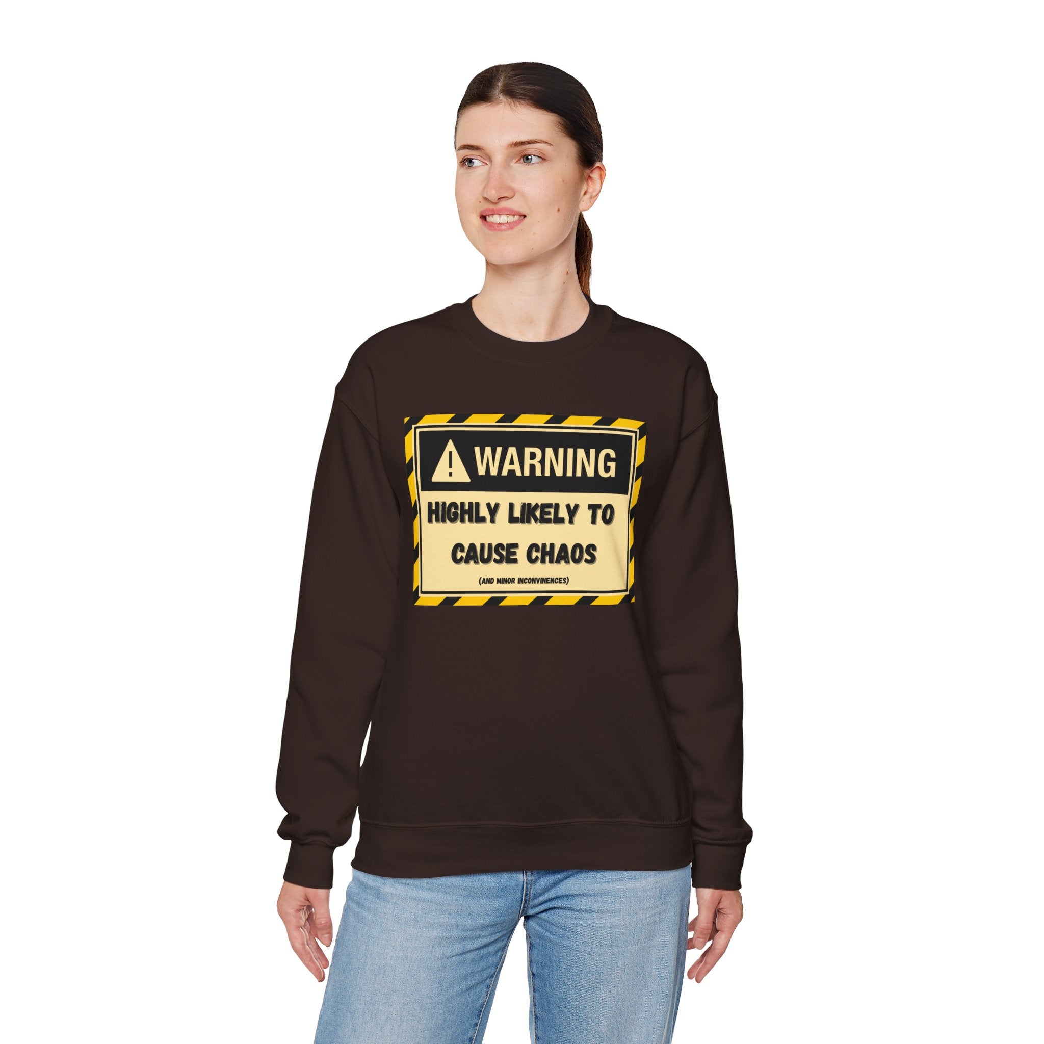 Warning: Highly Likely to Cause Chaos and Small Inconveniences - Sweatshirt