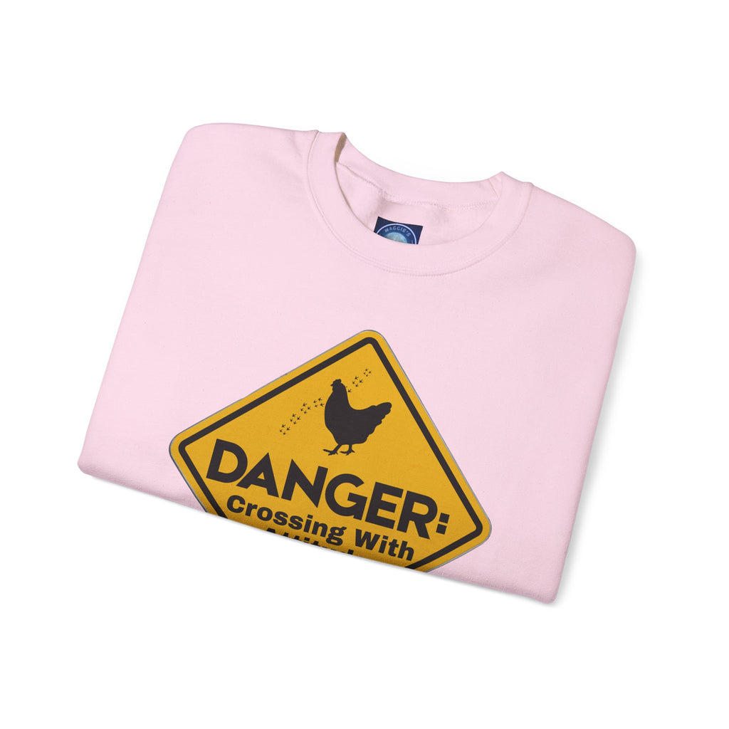 Danger: Crossing With Attitude - Sweatshirt