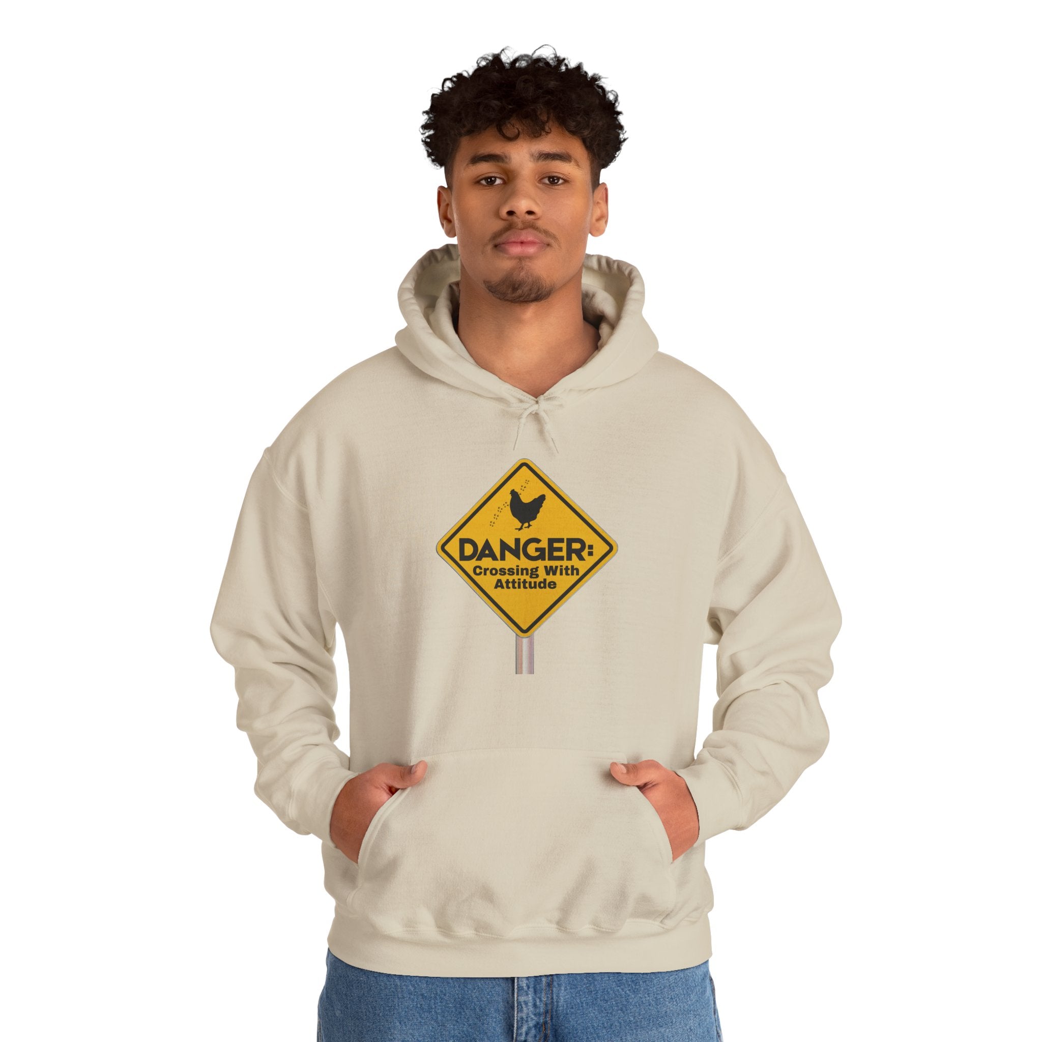 Danger: Crossing With Attitude - Hoodie