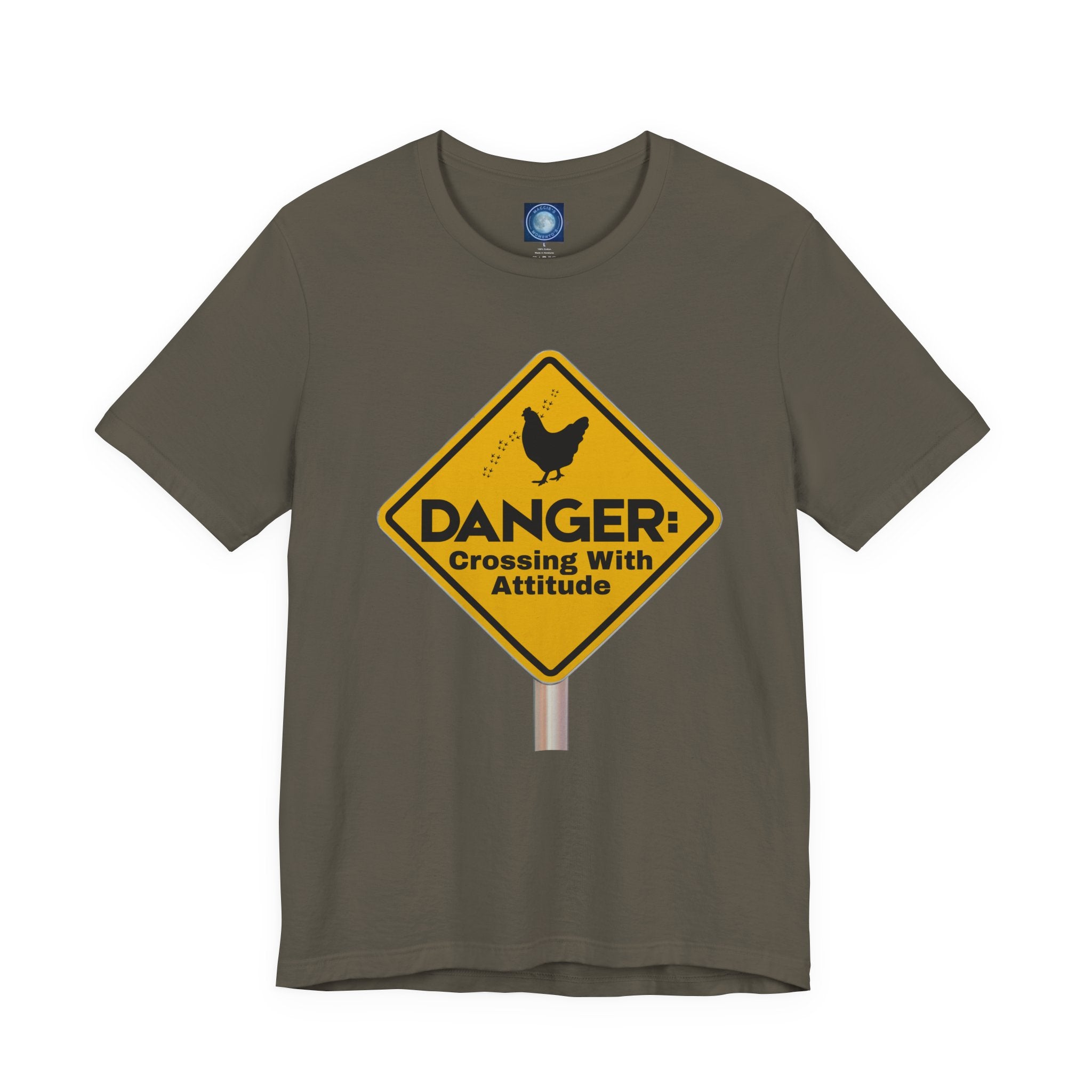 Danger: Crossing With Attitude - tee