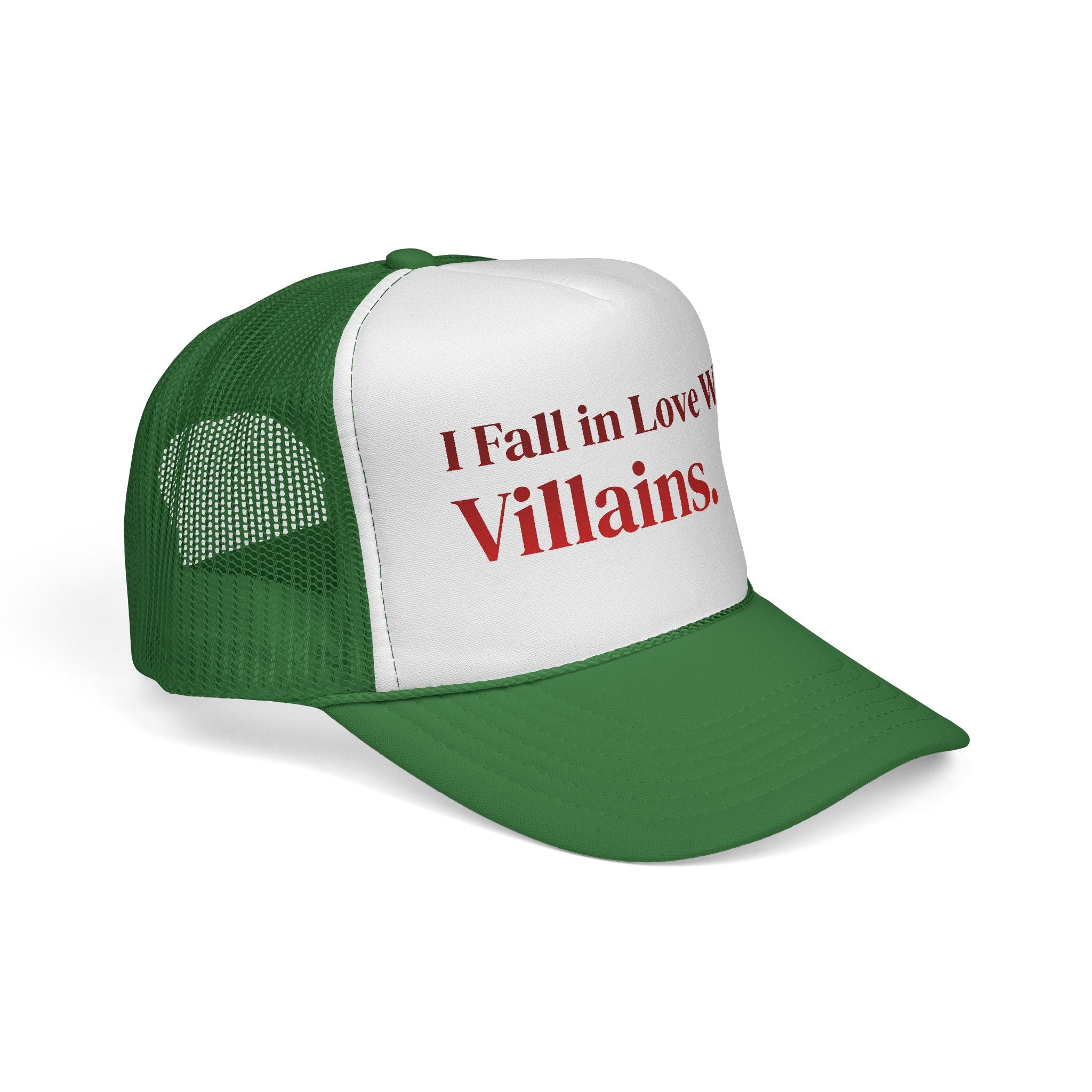 Trucker Cap — I Fall in Love With Villains.
