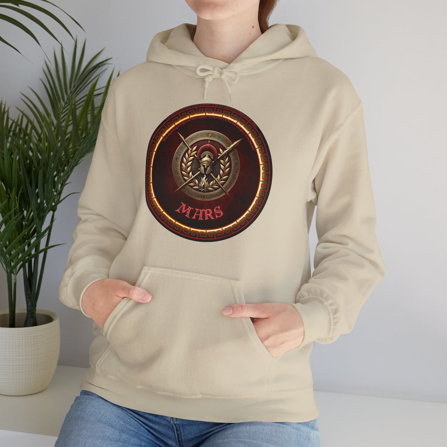 Mars, Unisex Heavy Blend™ Hooded Sweatshirt