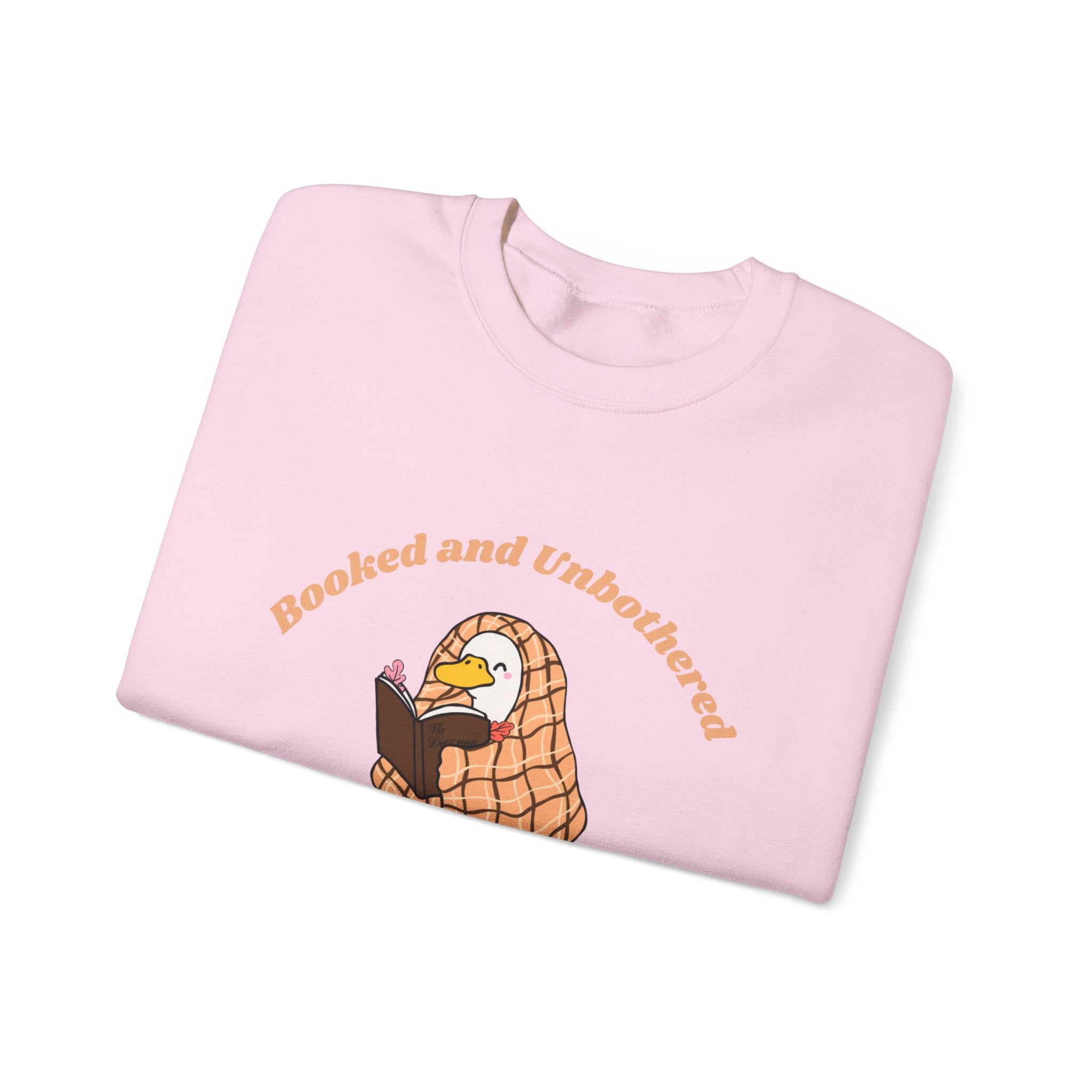 Booked and Unbothered Crewneck Sweatshirt