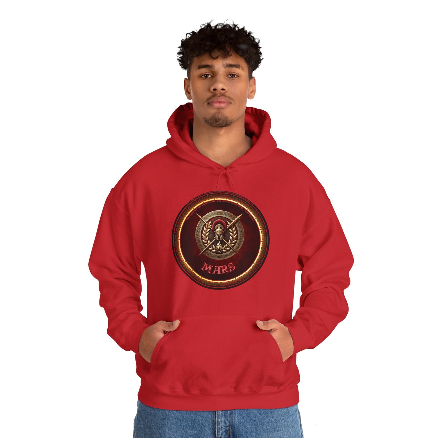 Mars, Unisex Heavy Blend™ Hooded Sweatshirt