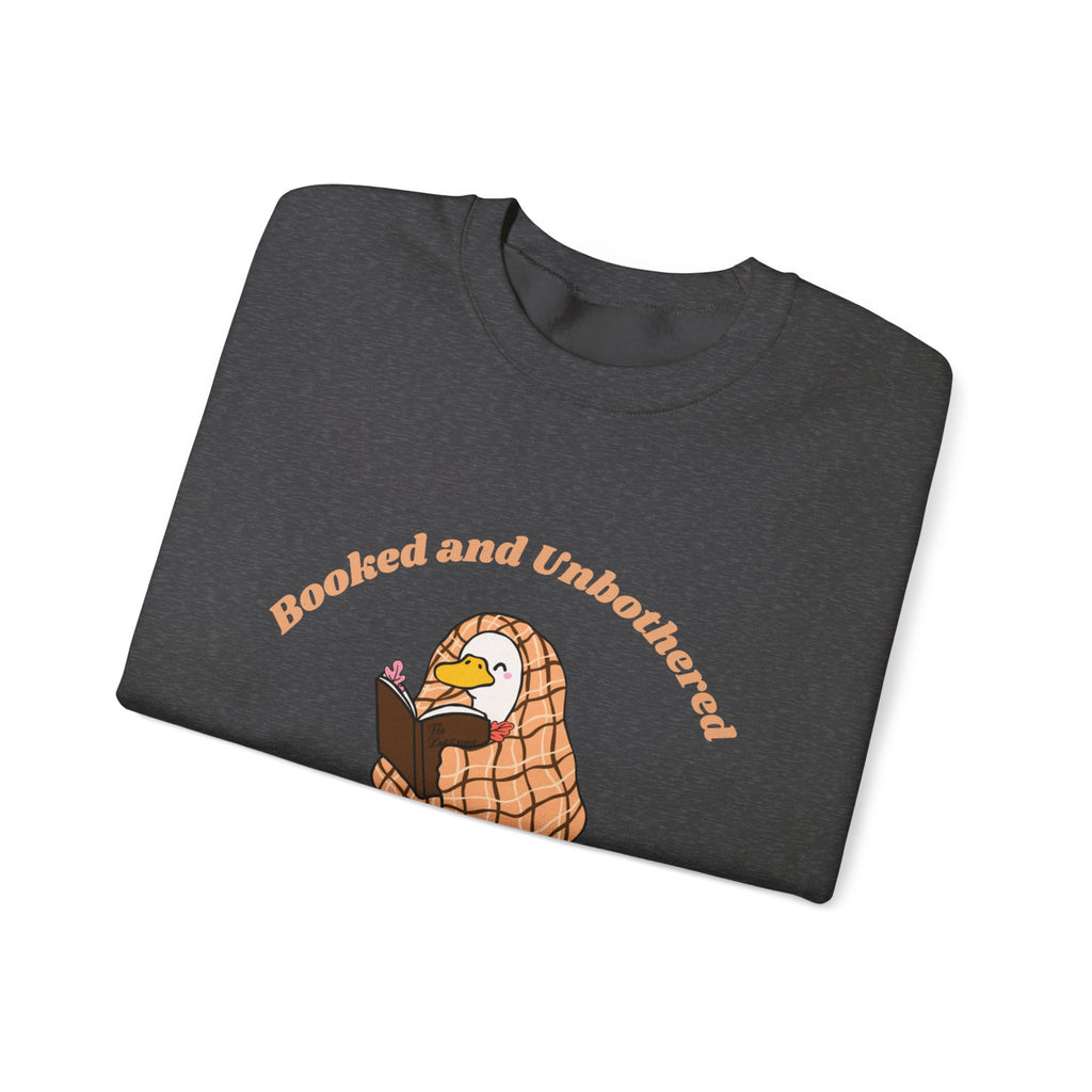 Booked and Unbothered Crewneck Sweatshirt