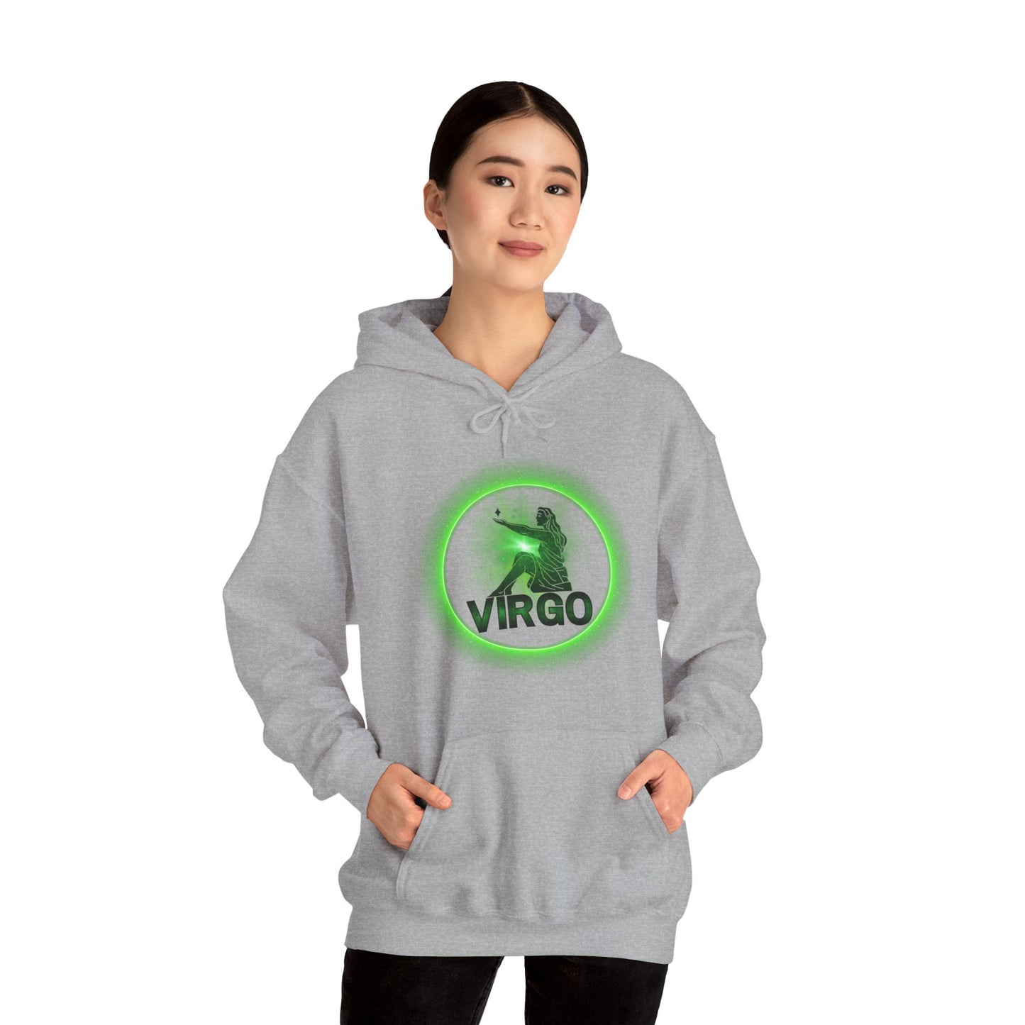 Virgo, Unisex Heavy Blend™ Hooded Sweatshirt