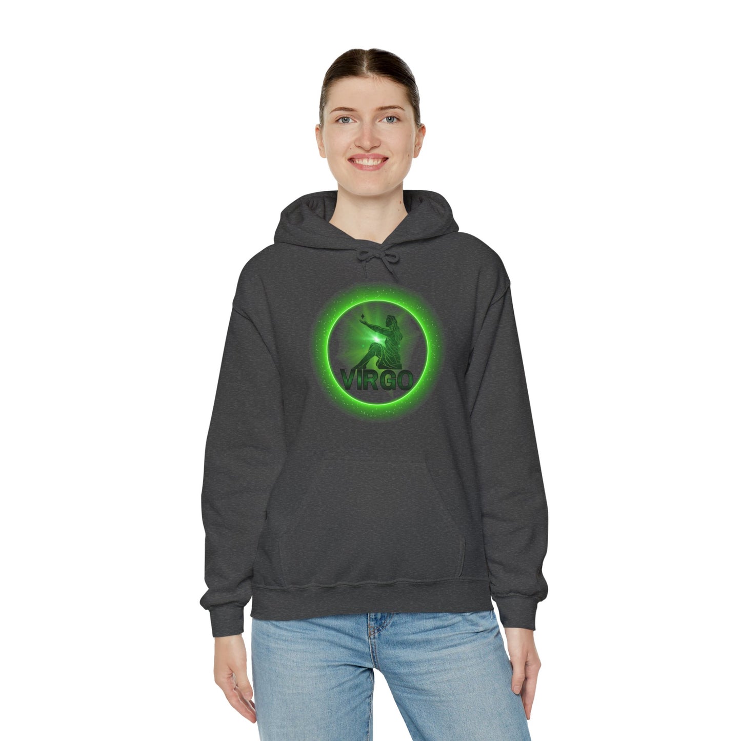 Virgo, Unisex Heavy Blend™ Hooded Sweatshirt