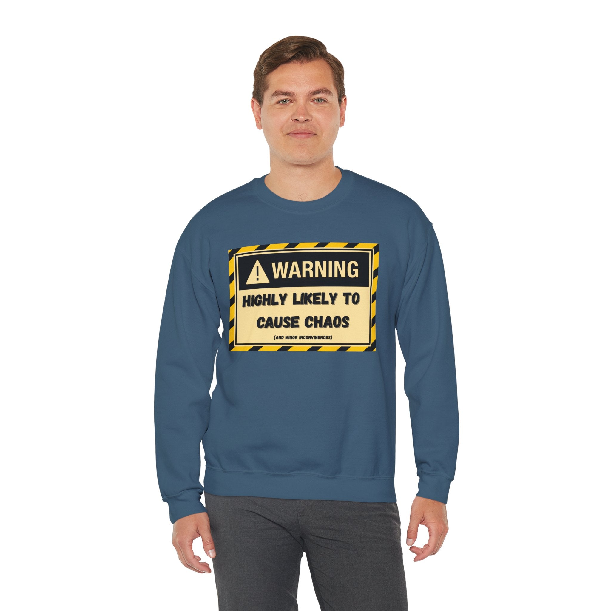 Warning: Highly Likely to Cause Chaos and Small Inconveniences - Sweatshirt