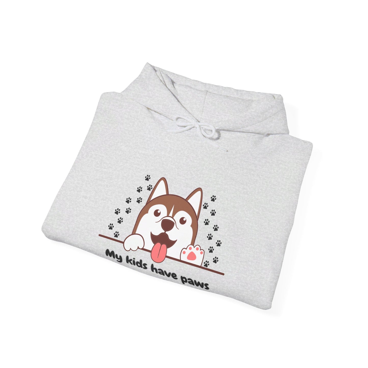 My Kids Have Paws, Unisex Heavy Blend™ Hooded Sweatshirt