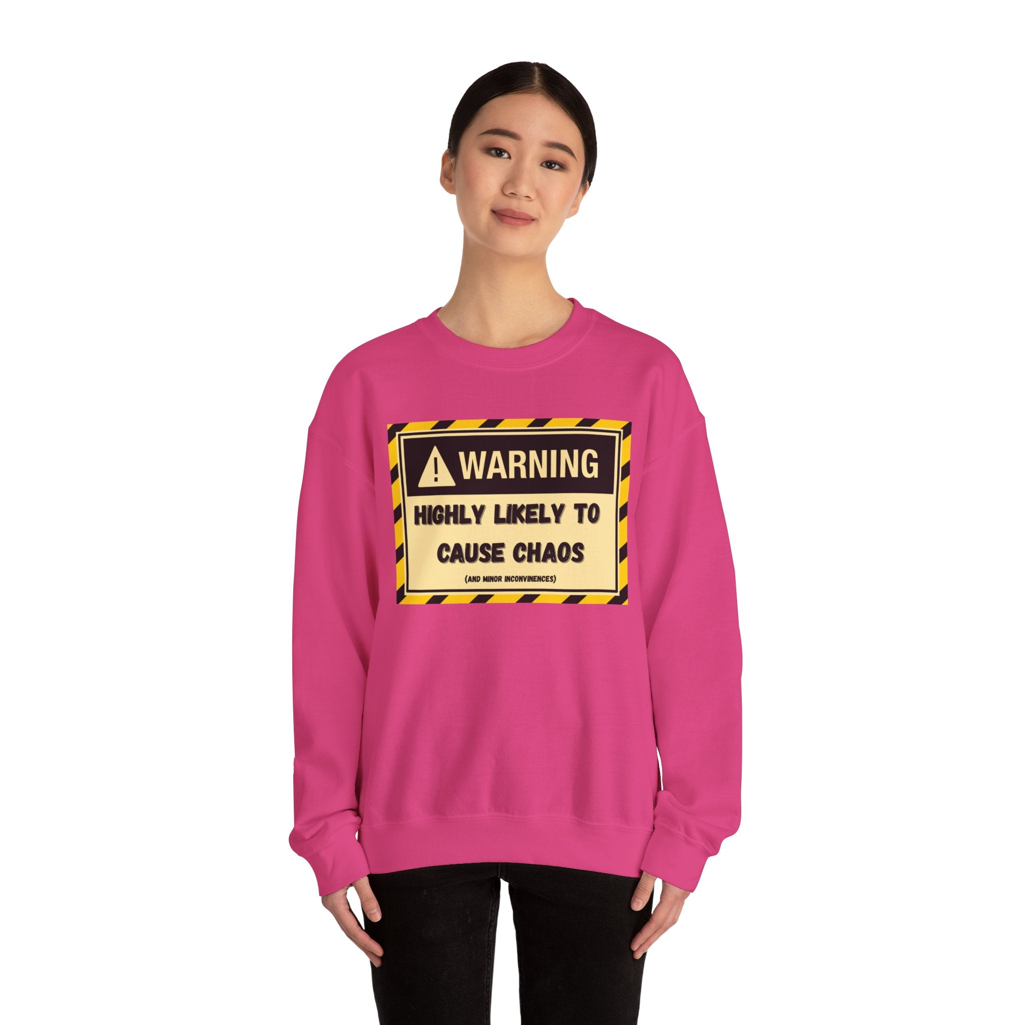 Warning: Highly Likely to Cause Chaos and Small Inconveniences - Sweatshirt