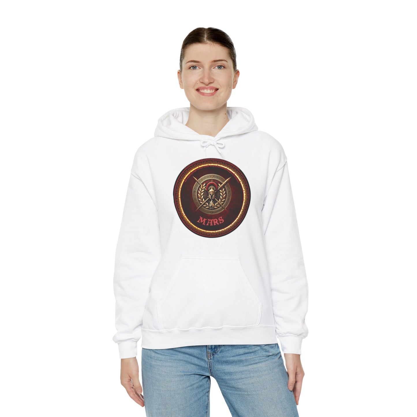 Mars, Unisex Heavy Blend™ Hooded Sweatshirt