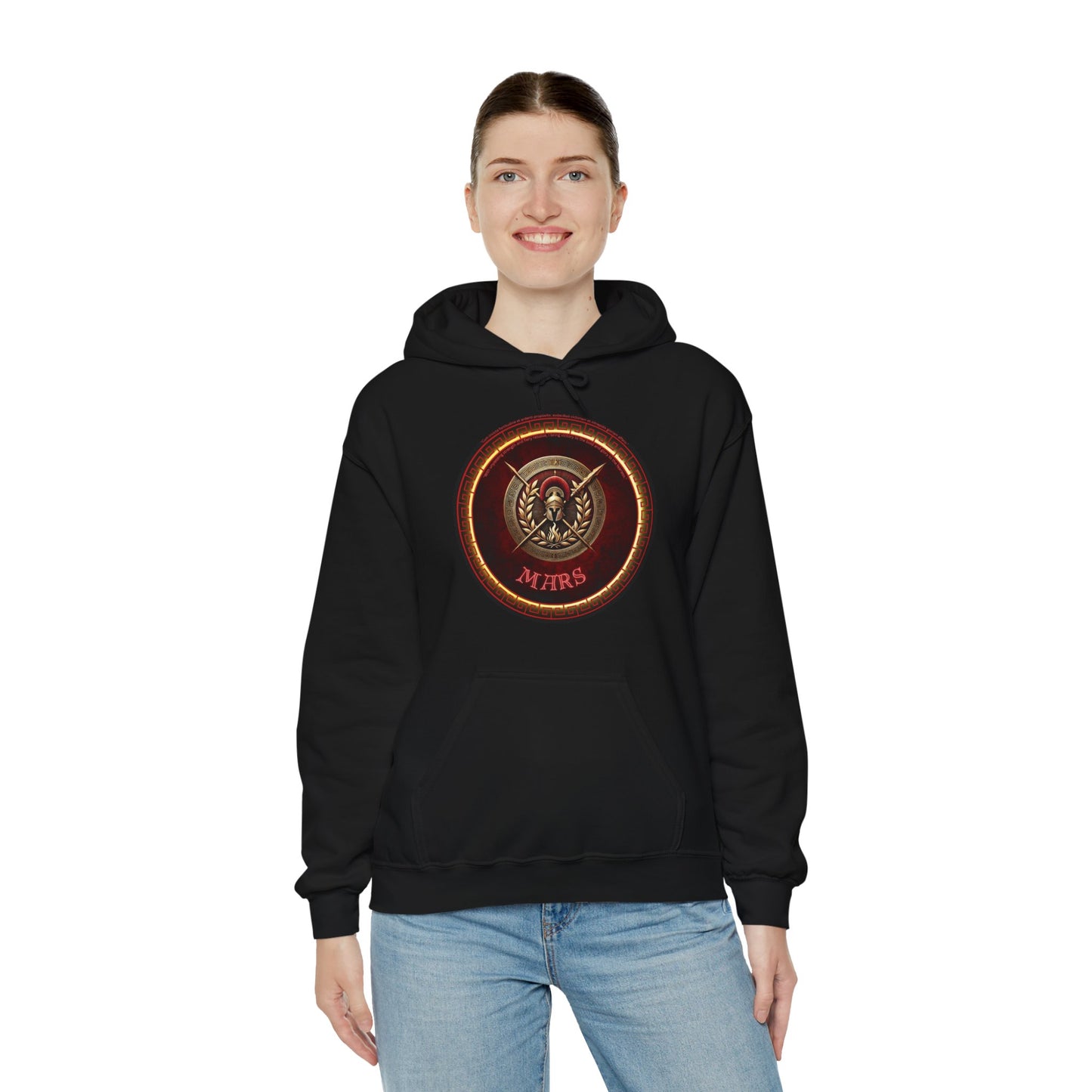 Mars, Unisex Heavy Blend™ Hooded Sweatshirt