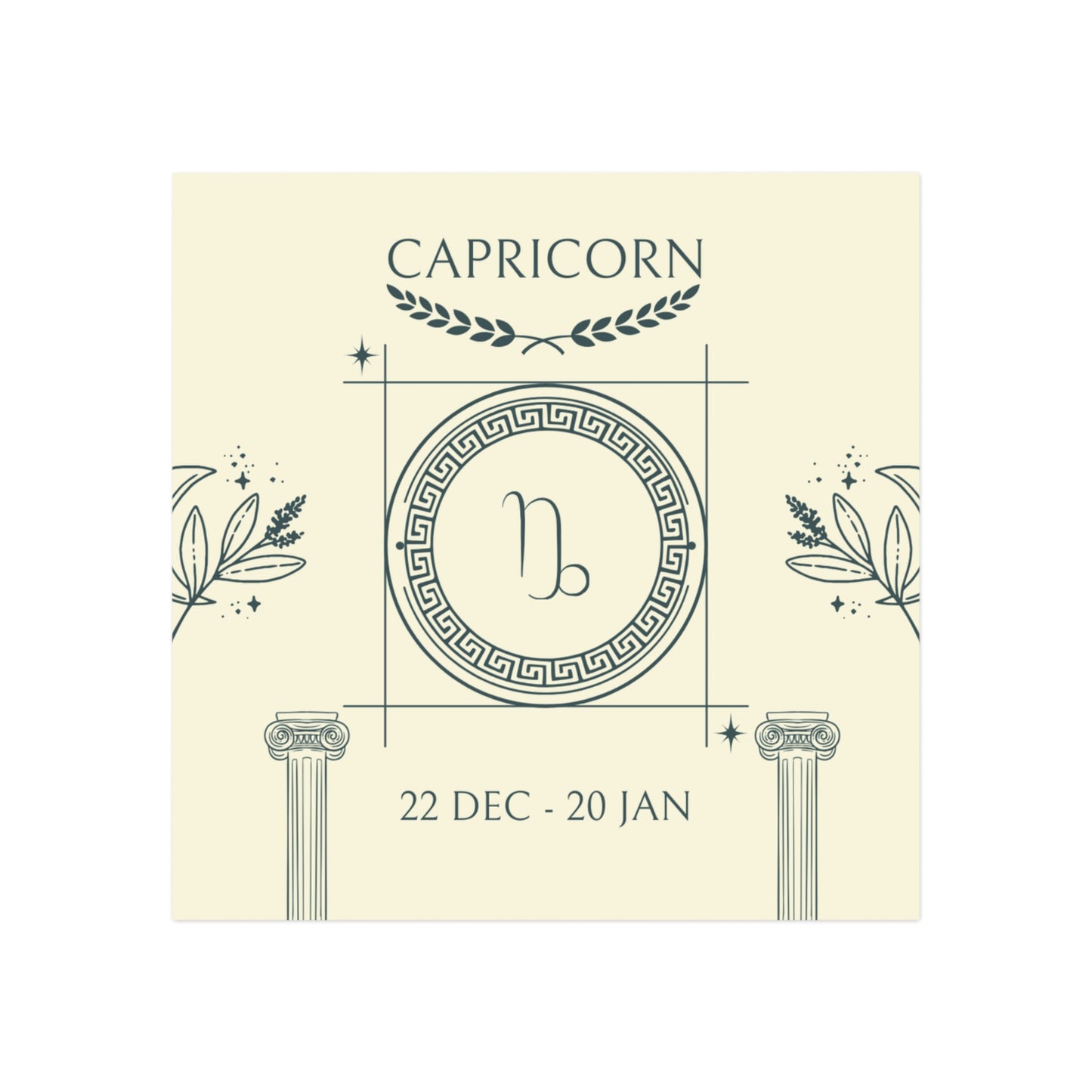 Capricorn, Square Magnet