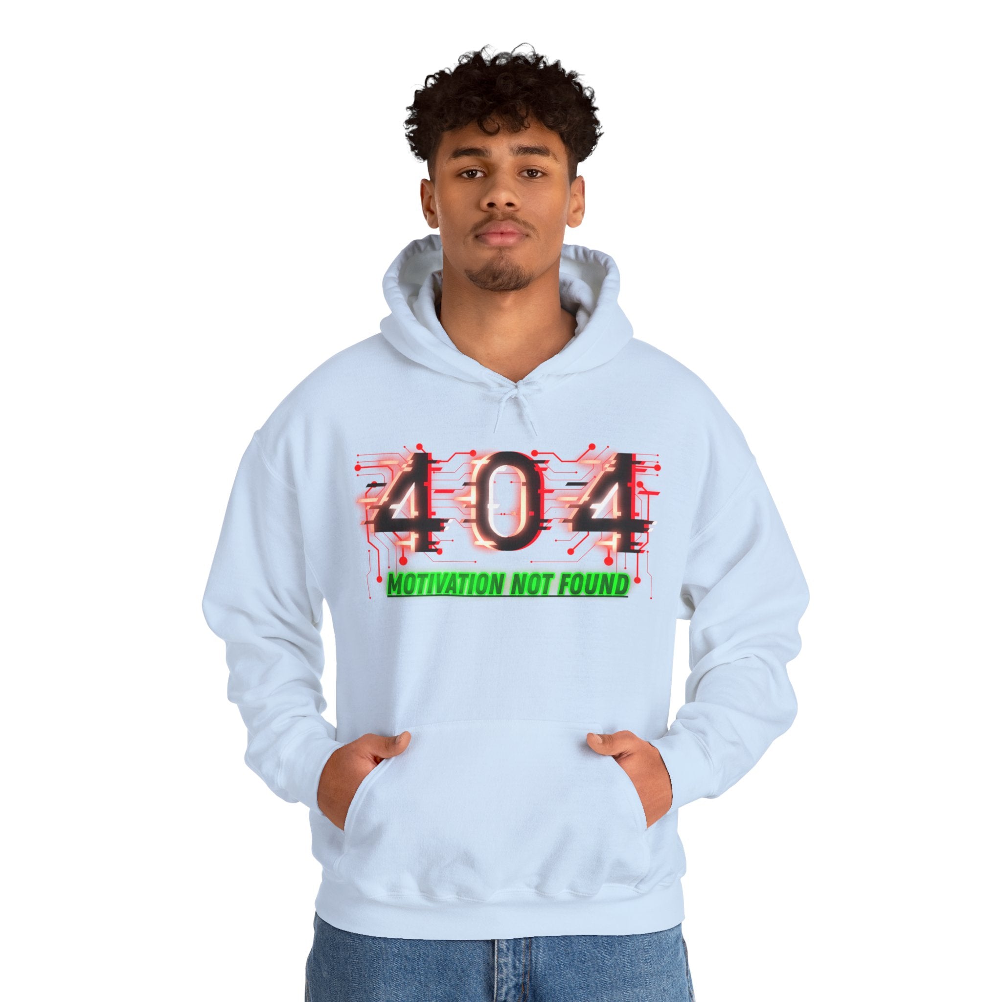 404 Motivation Not Found - Hoodie