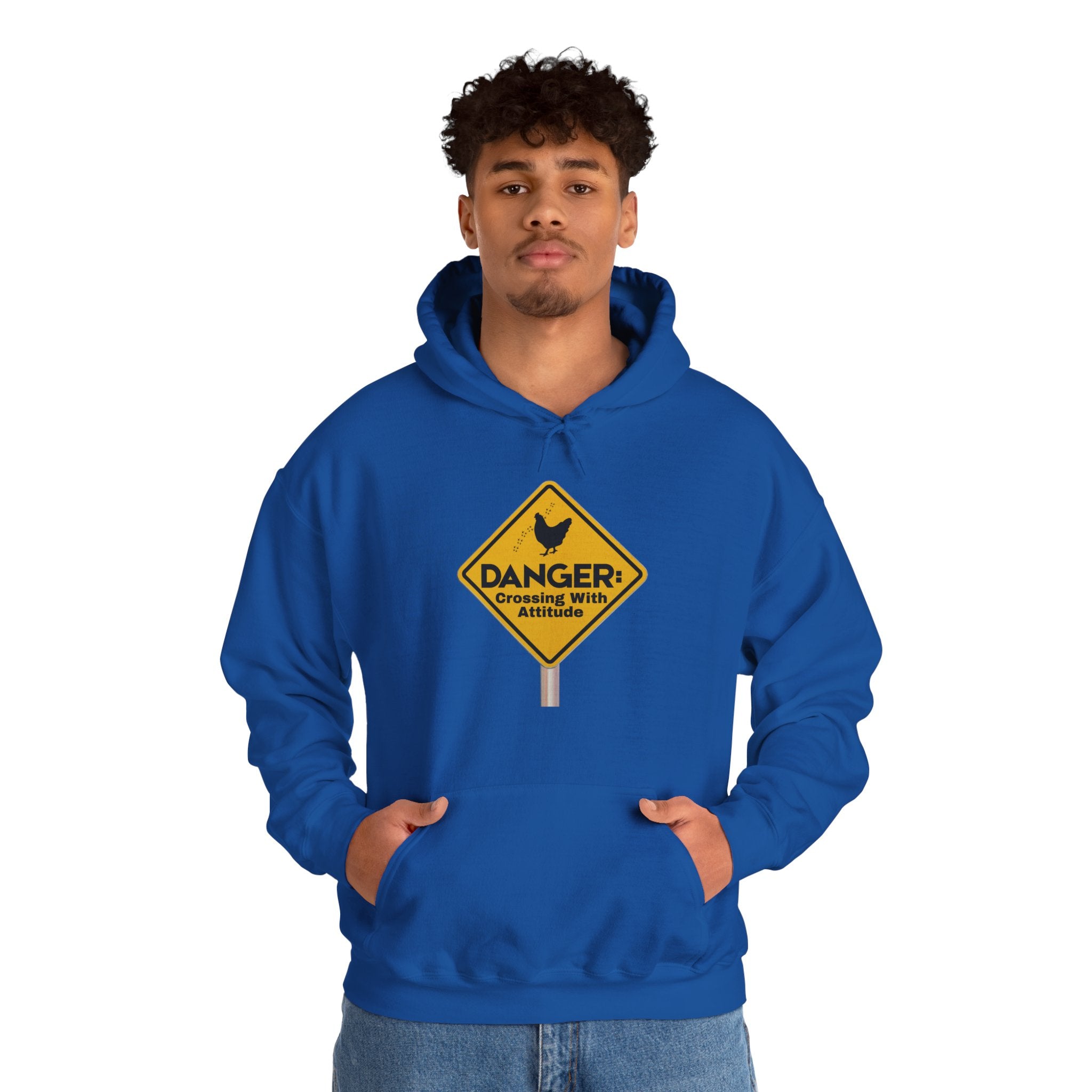 Danger: Crossing With Attitude - Hoodie