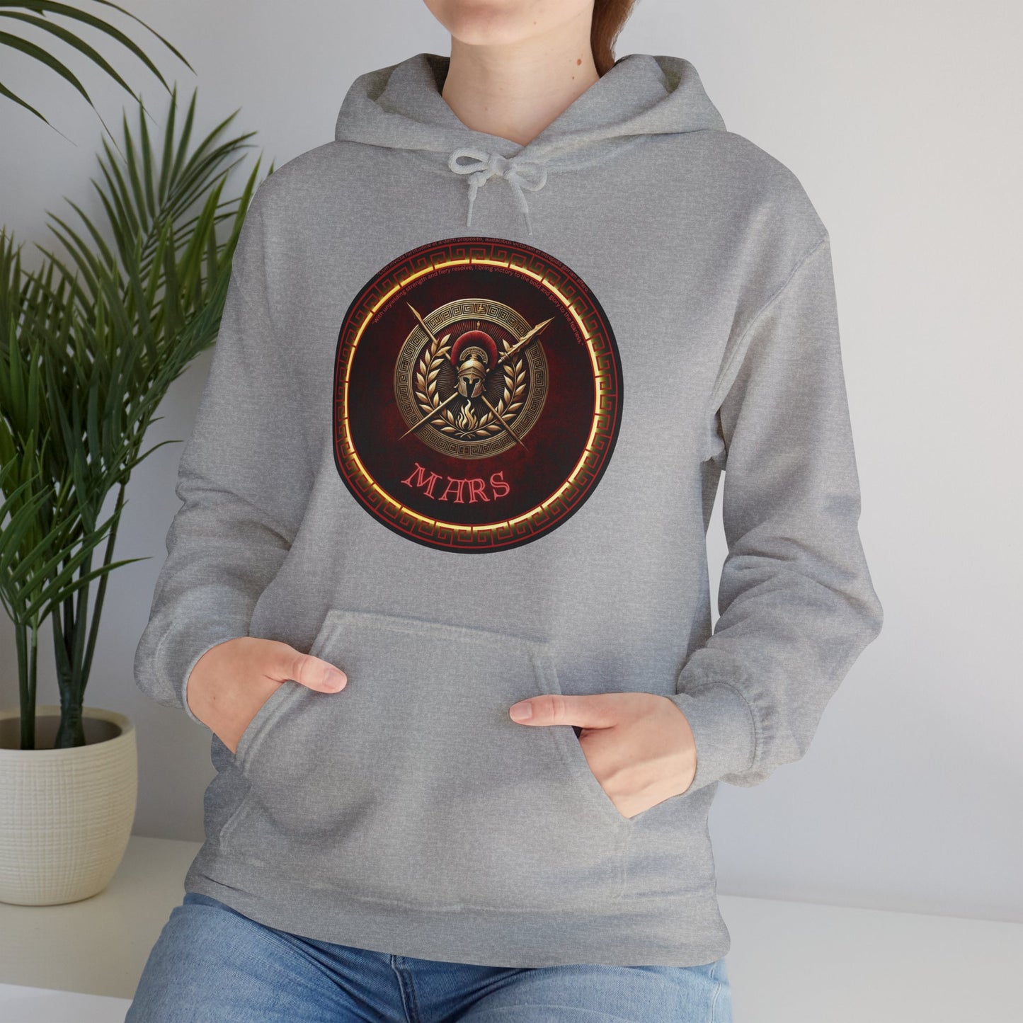 Mars, Unisex Heavy Blend™ Hooded Sweatshirt