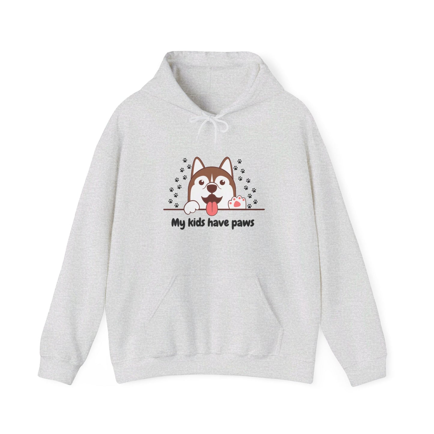 My Kids Have Paws, Unisex Heavy Blend™ Hooded Sweatshirt