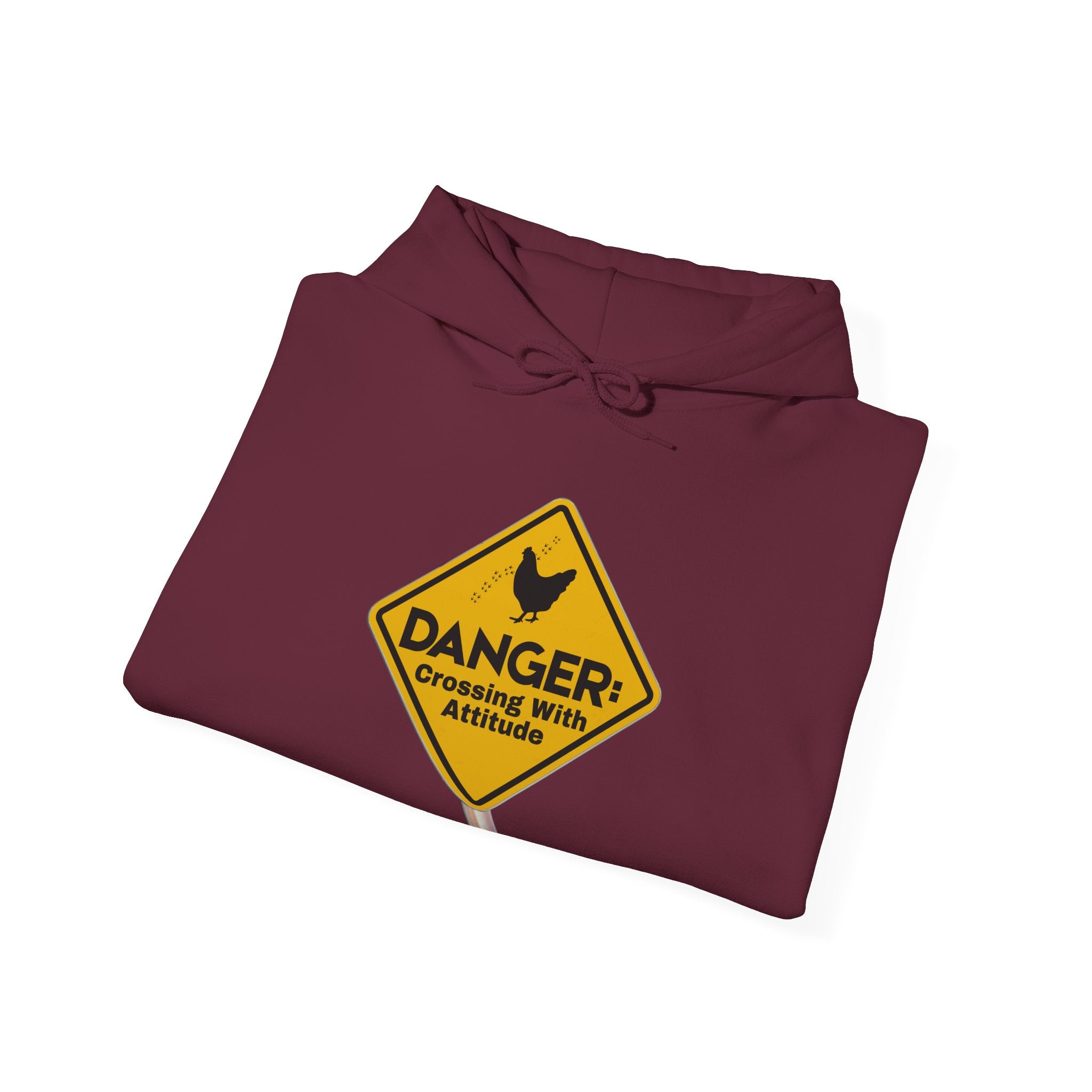 Danger: Crossing With Attitude - Hoodie