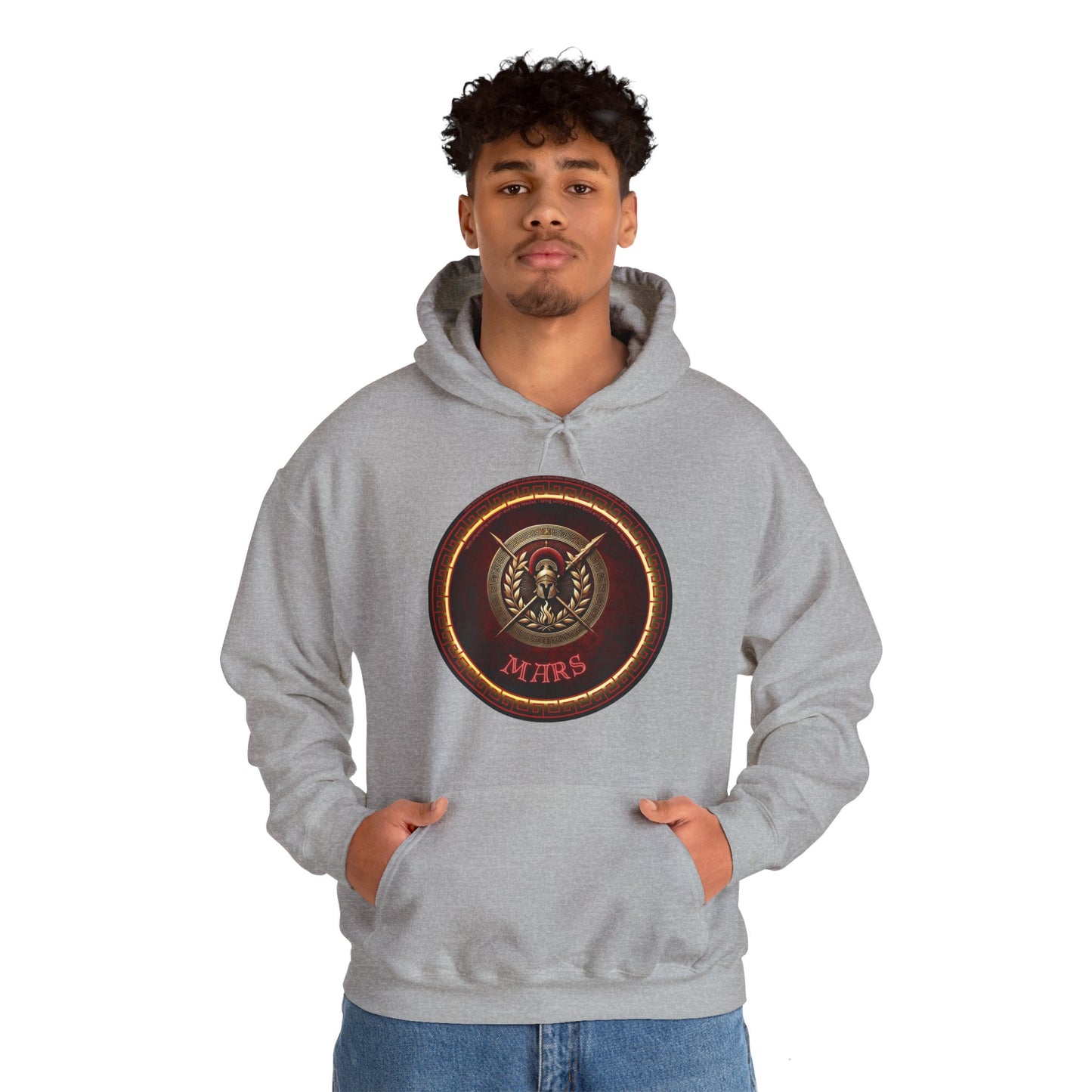 Mars, Unisex Heavy Blend™ Hooded Sweatshirt