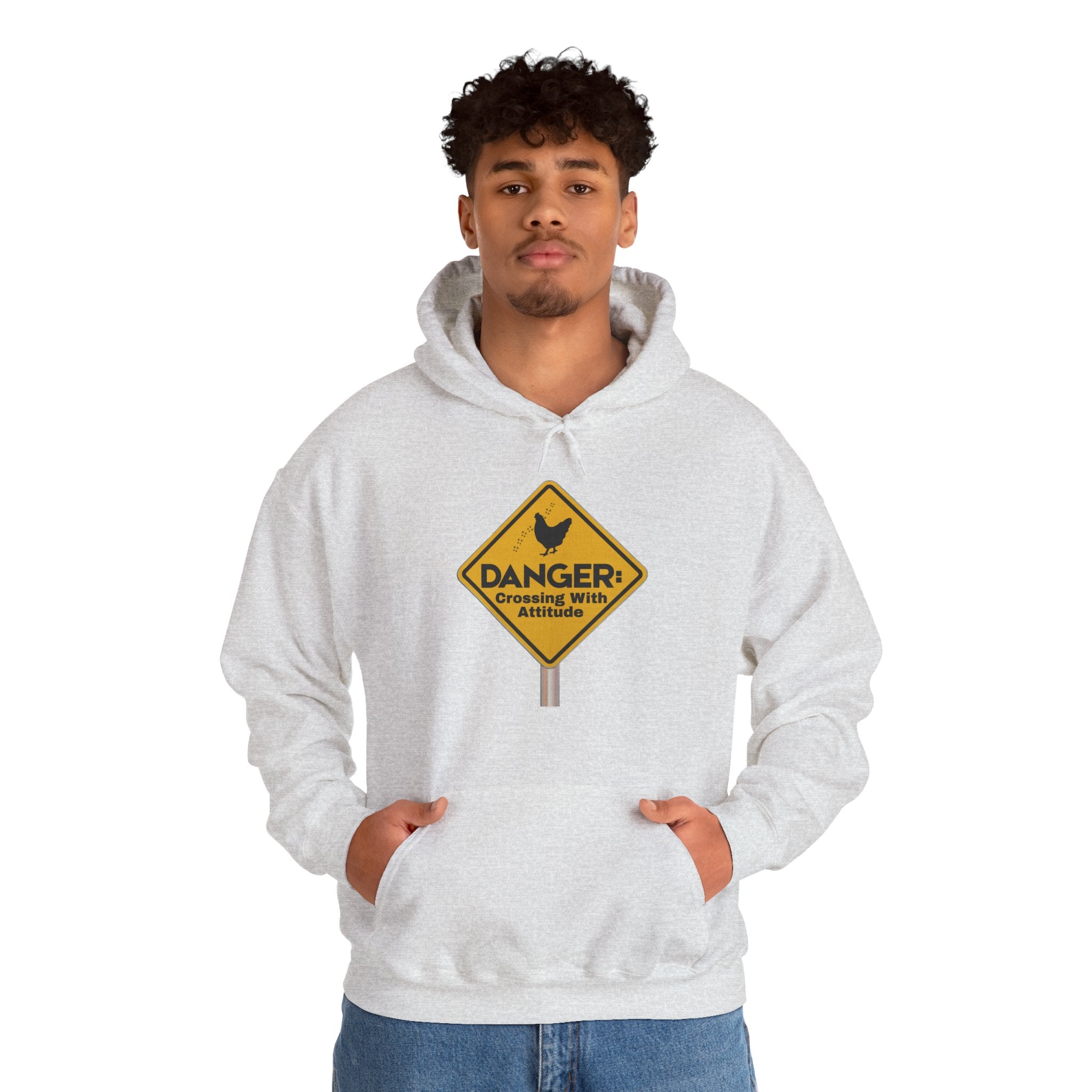 Danger: Crossing With Attitude - Hoodie