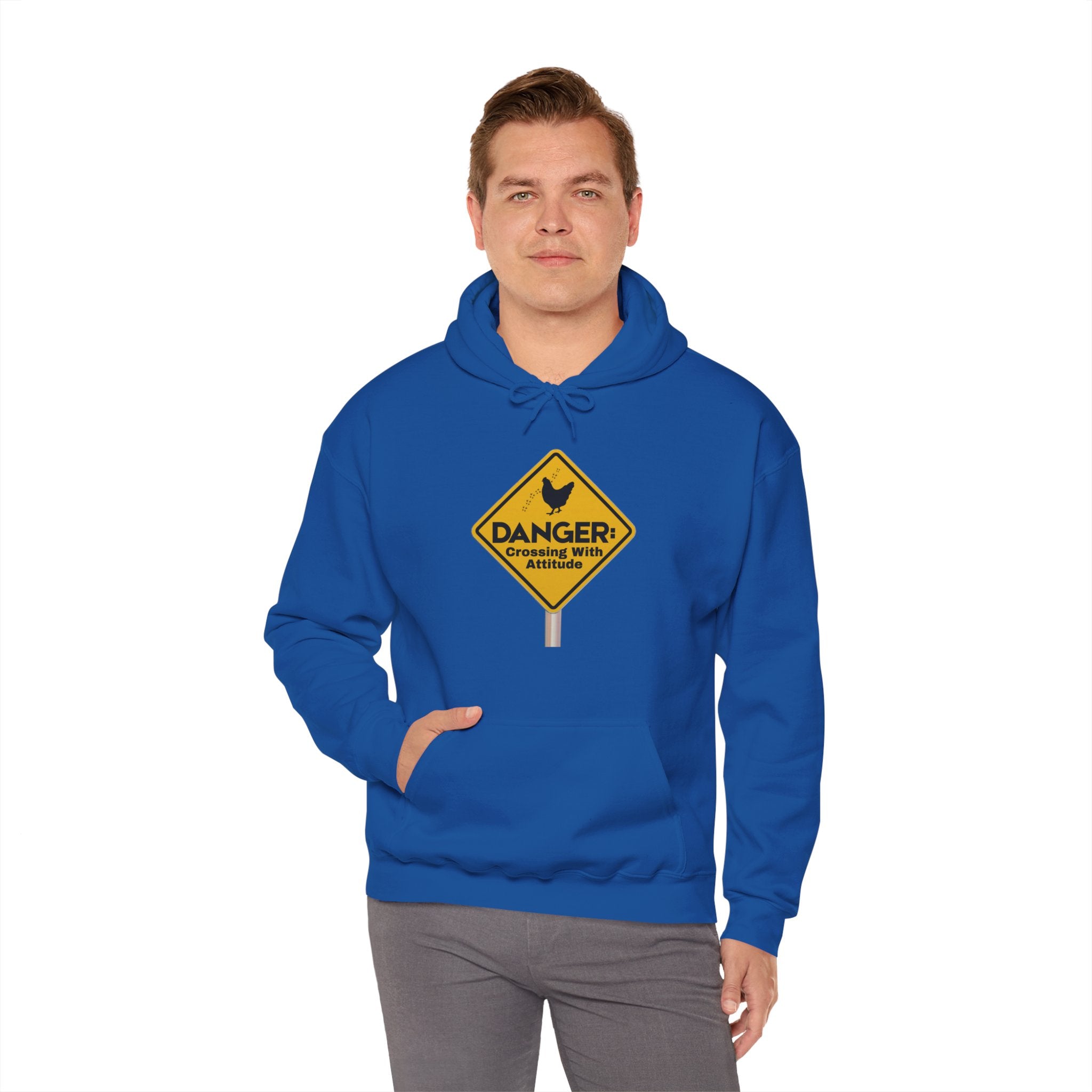 Danger: Crossing With Attitude - Hoodie