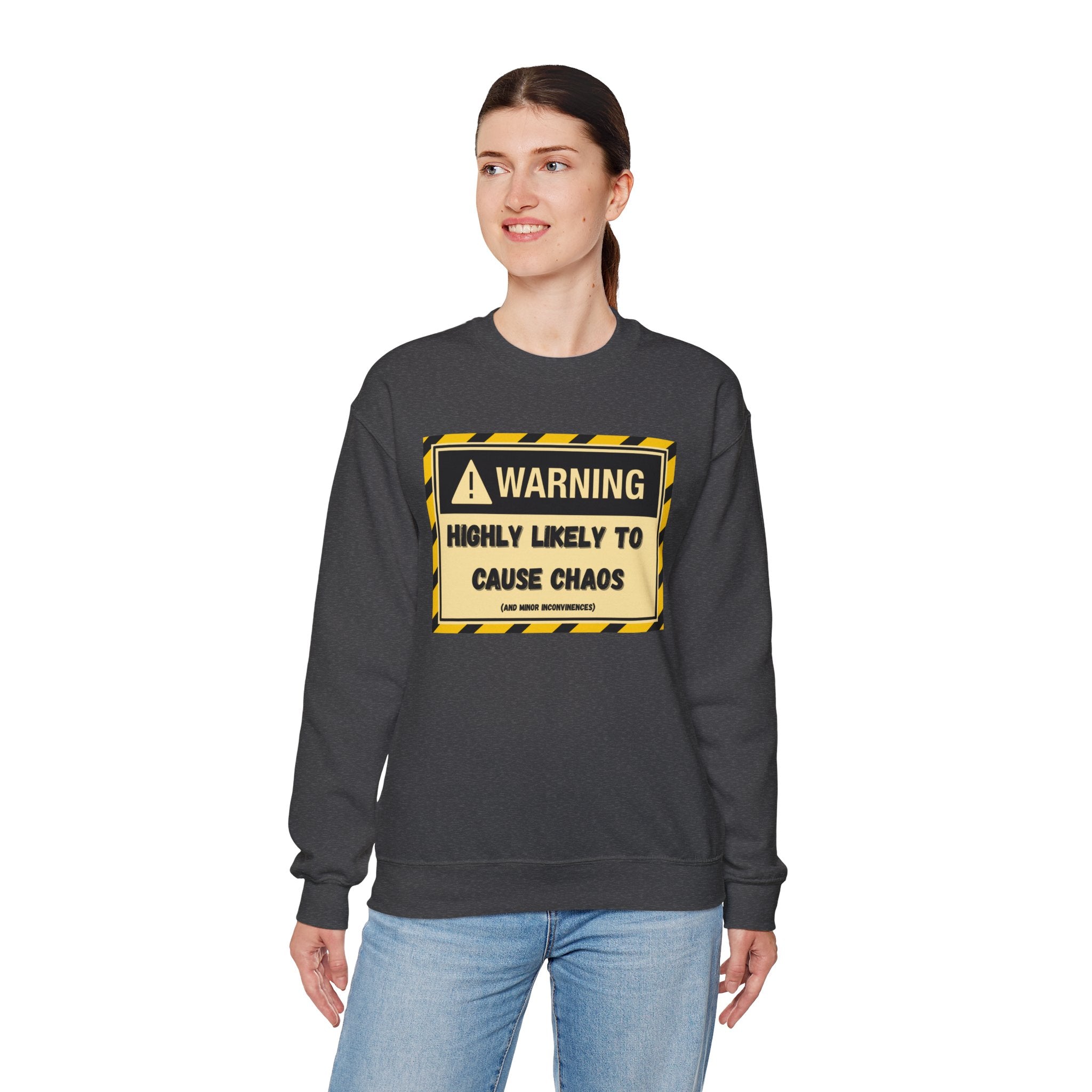 Warning: Highly Likely to Cause Chaos and Small Inconveniences - Sweatshirt