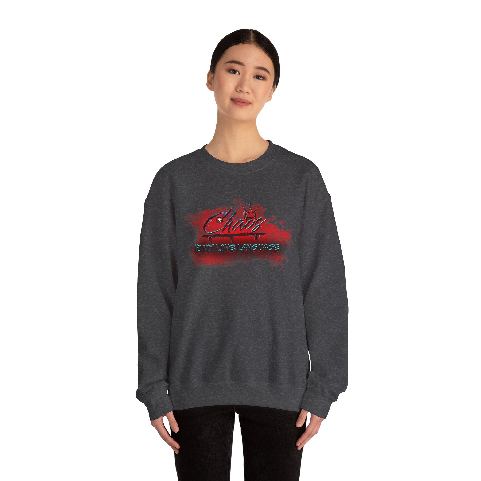 Chaos Is My Love Language - Crewneck Sweatshirt