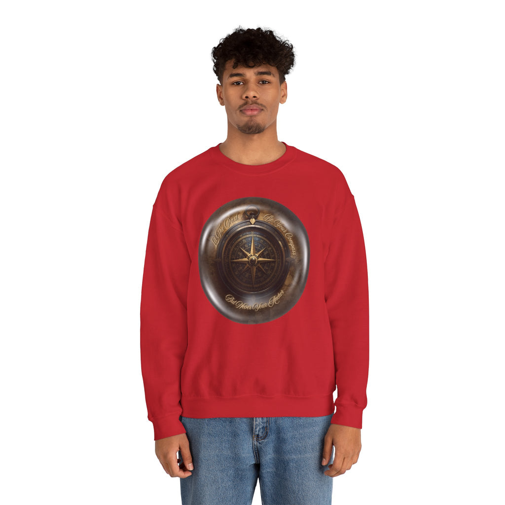Let the past be your compass, but not your anchor - Sweatshirt