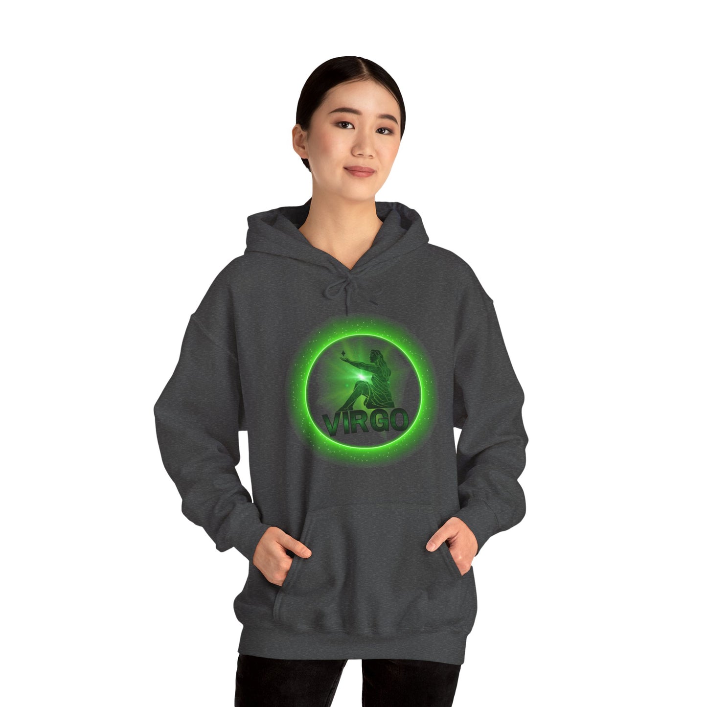 Virgo, Unisex Heavy Blend™ Hooded Sweatshirt