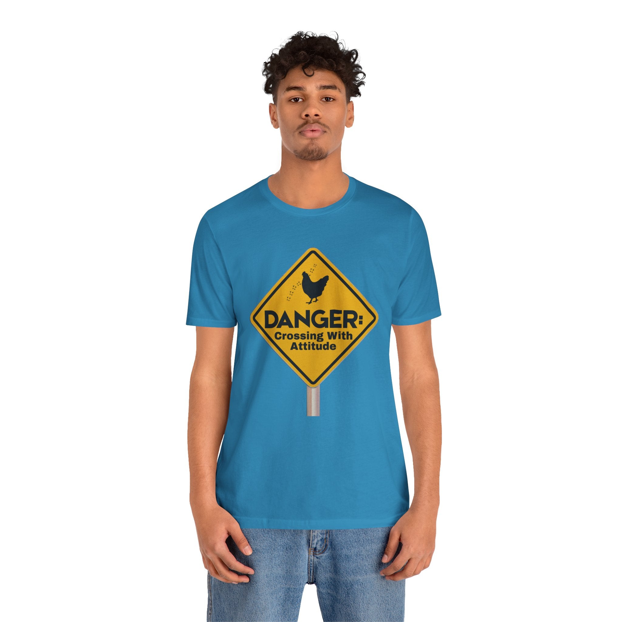 Danger: Crossing With Attitude - tee