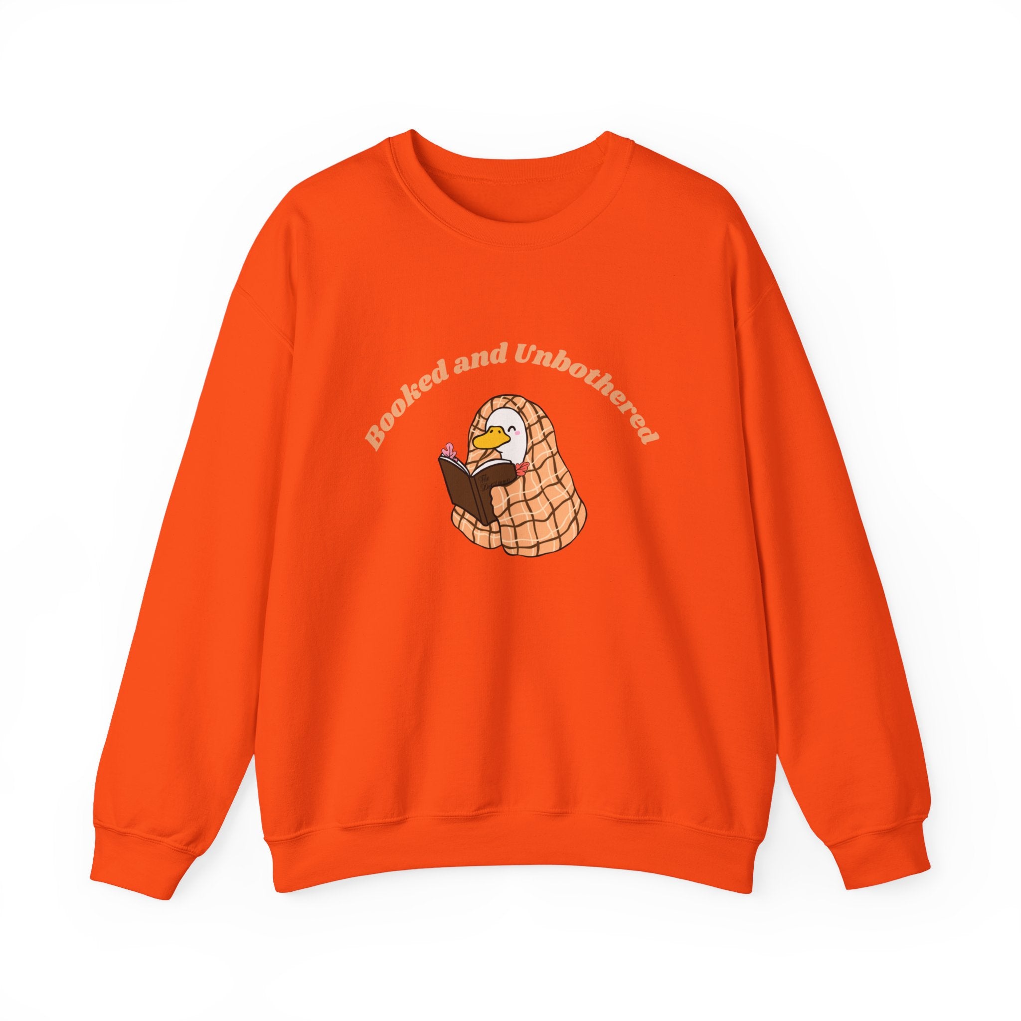 Booked and Unbothered Crewneck Sweatshirt