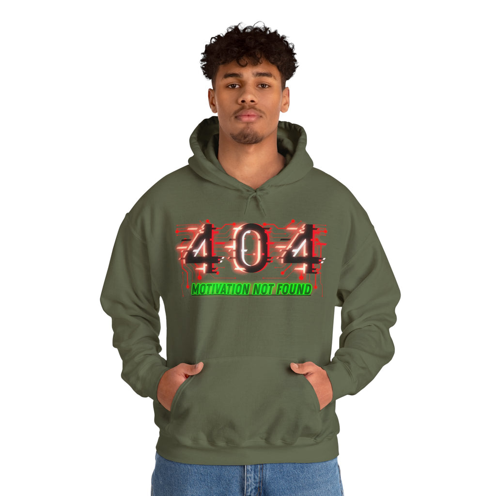 404 Motivation Not Found - Hoodie