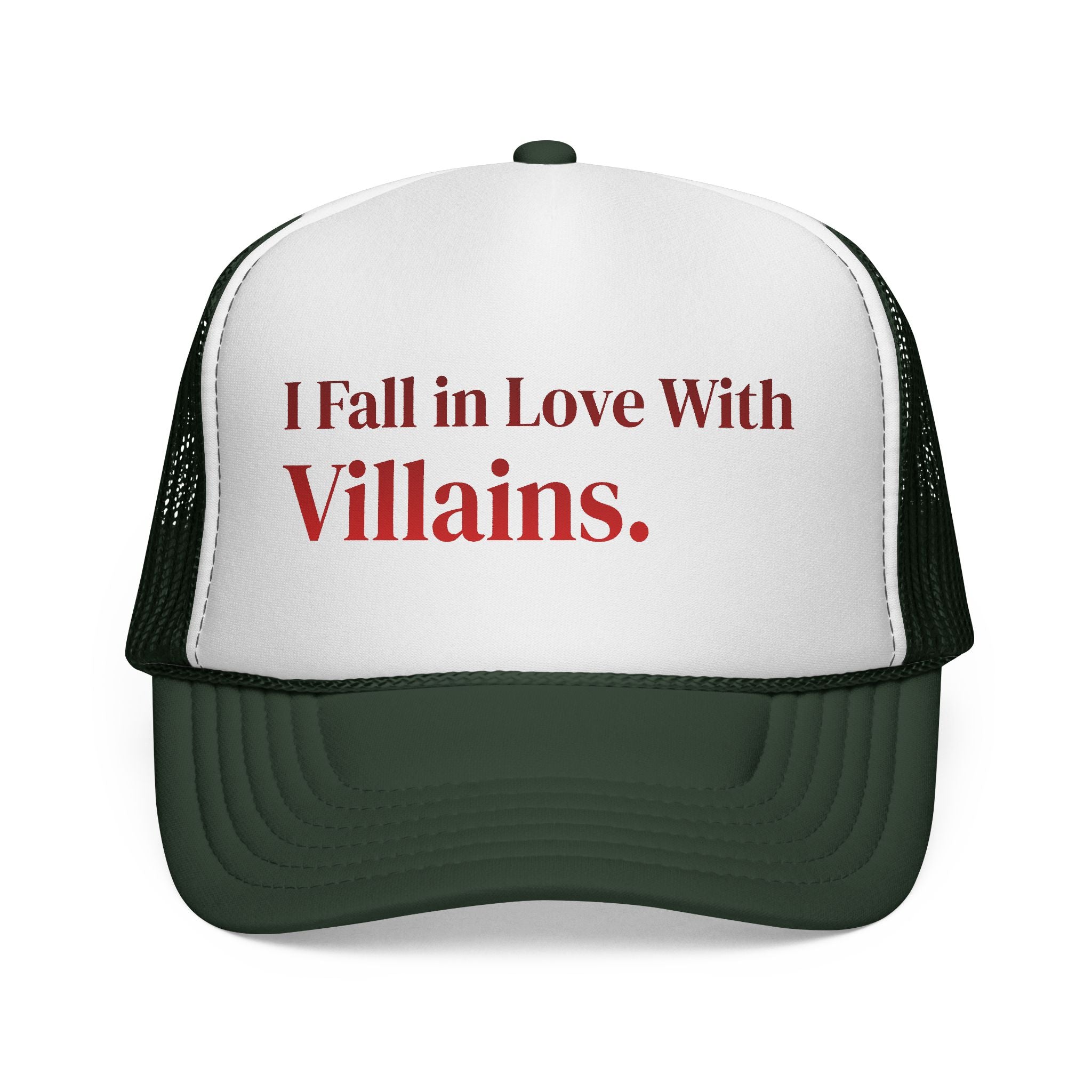Trucker Cap — I Fall in Love With Villains.
