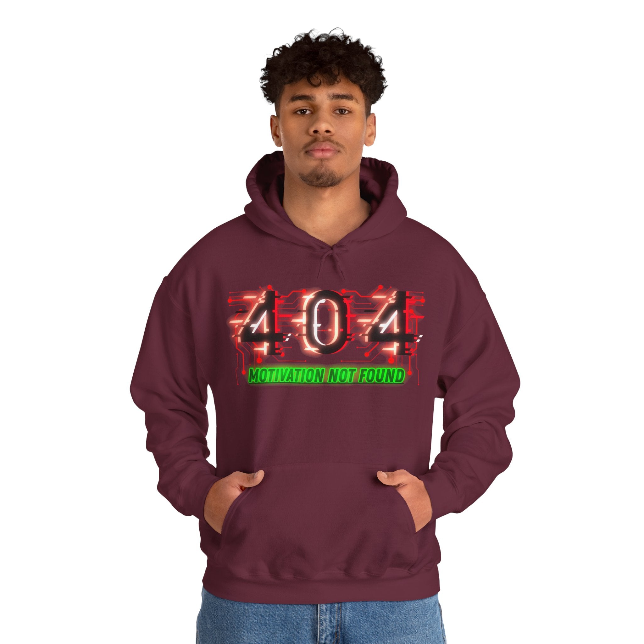 404 Motivation Not Found - Hoodie