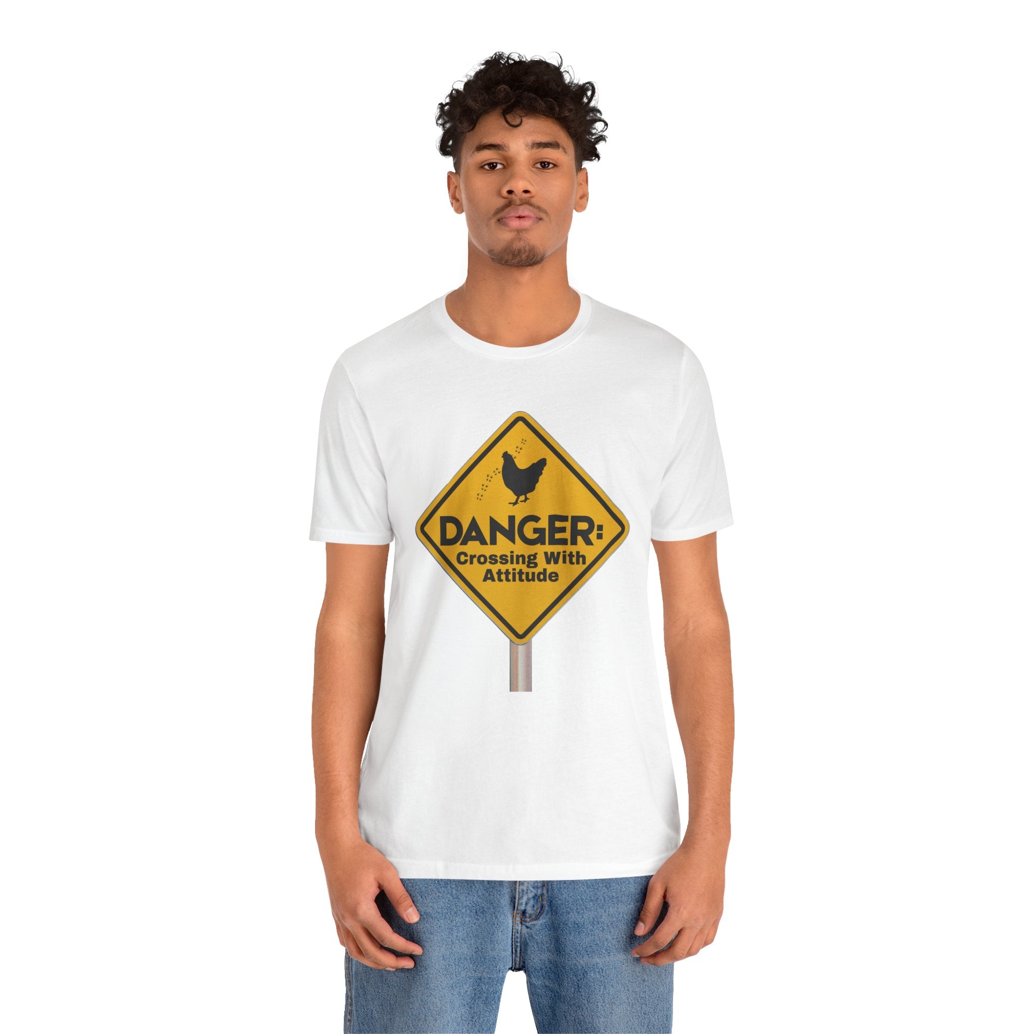 Danger: Crossing With Attitude - tee