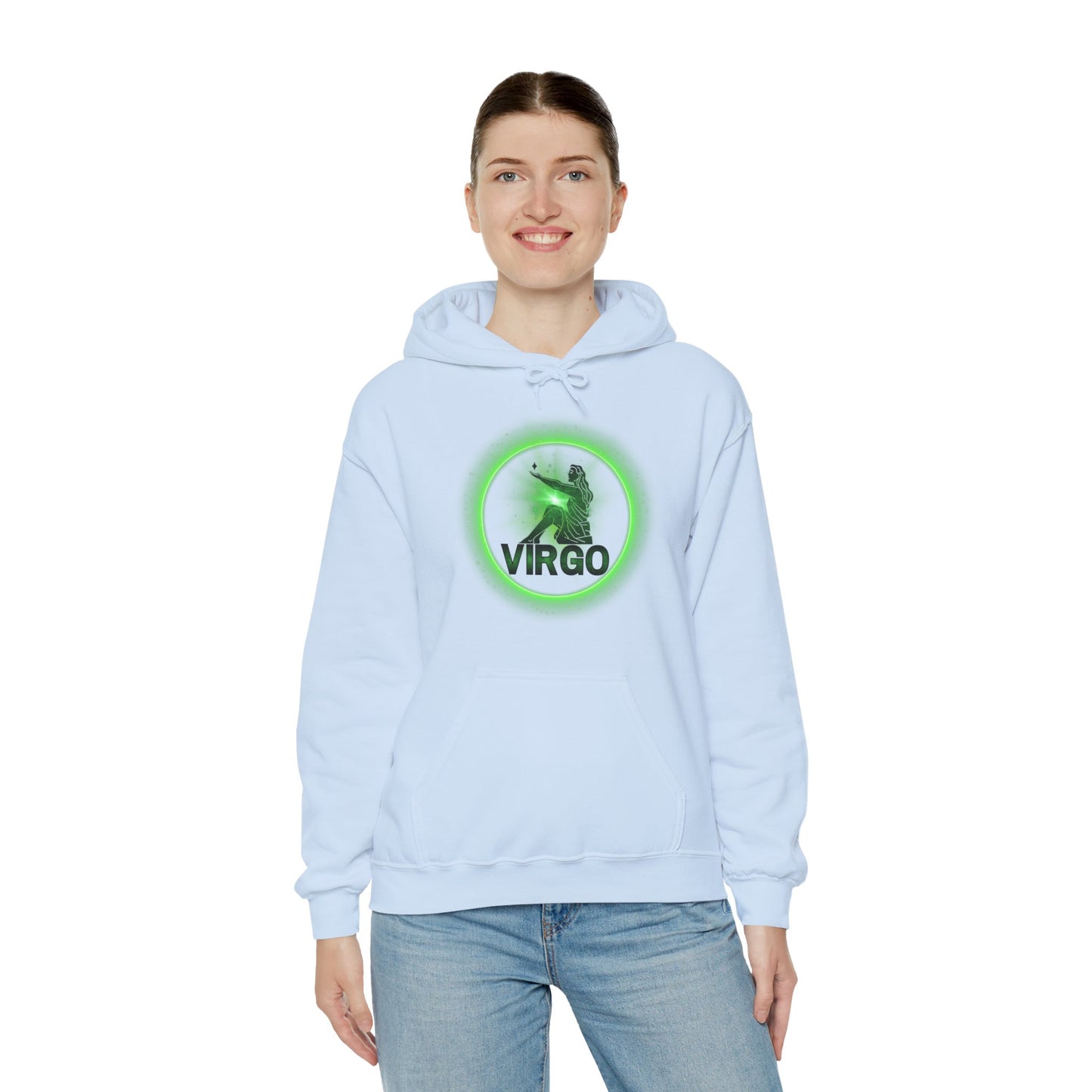 Virgo, Unisex Heavy Blend™ Hooded Sweatshirt