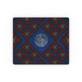 Full Moon & Red Rose Pattern Mouse Pad — Gothic Desk Mat