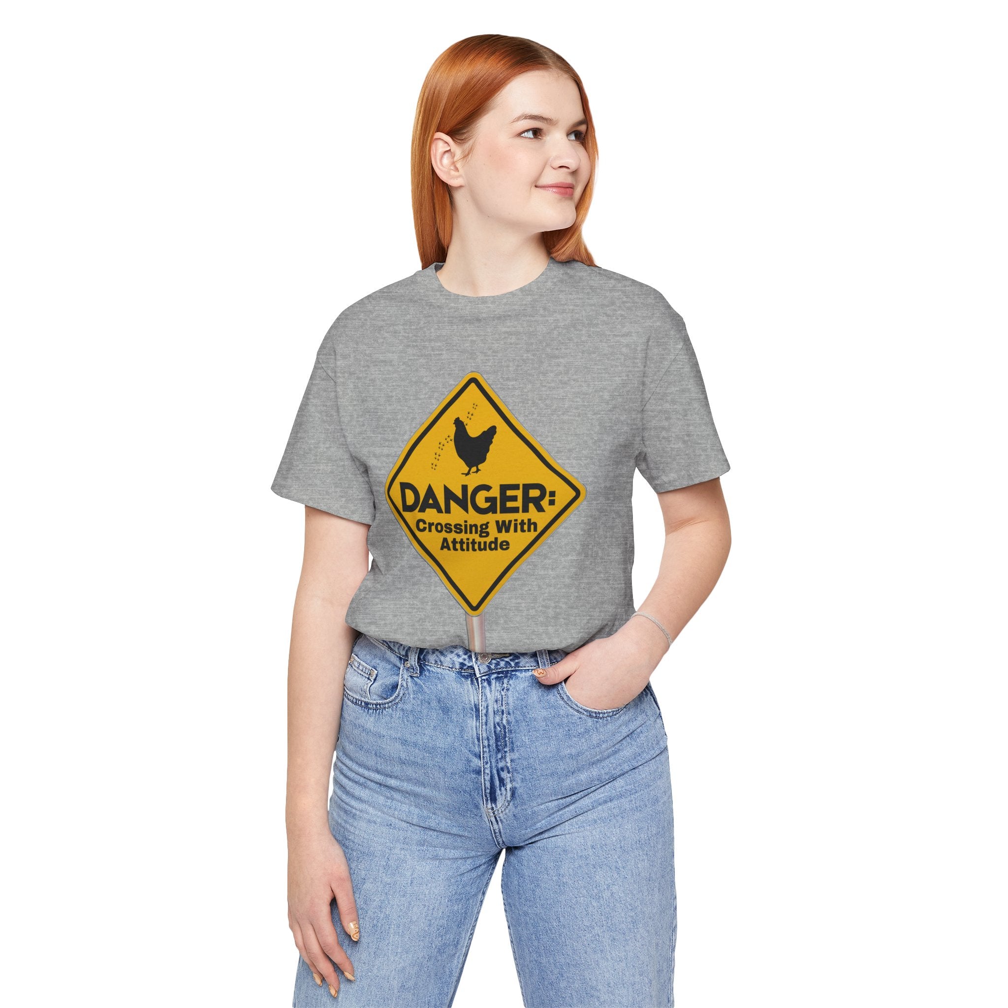 Danger: Crossing With Attitude - tee