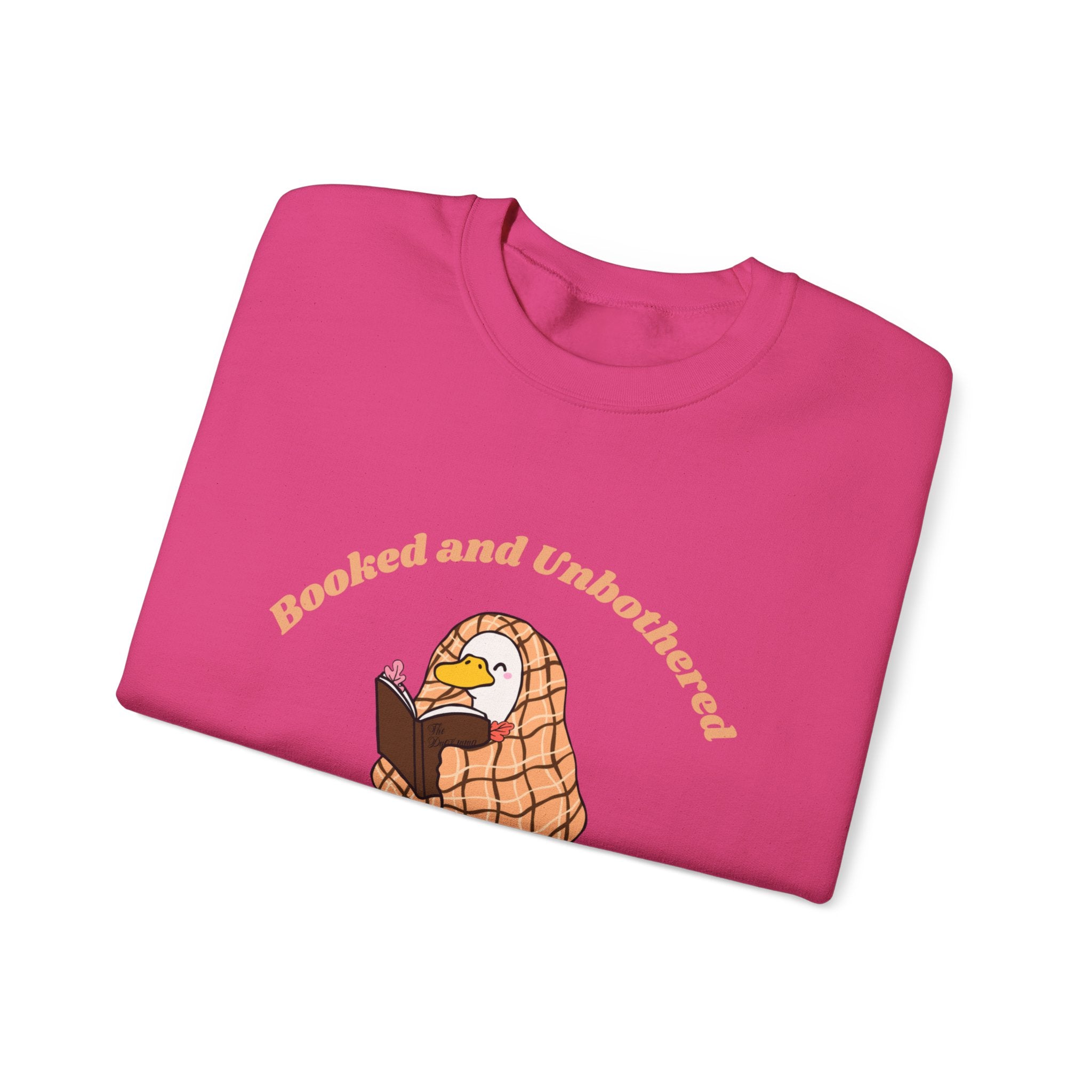Booked and Unbothered Crewneck Sweatshirt