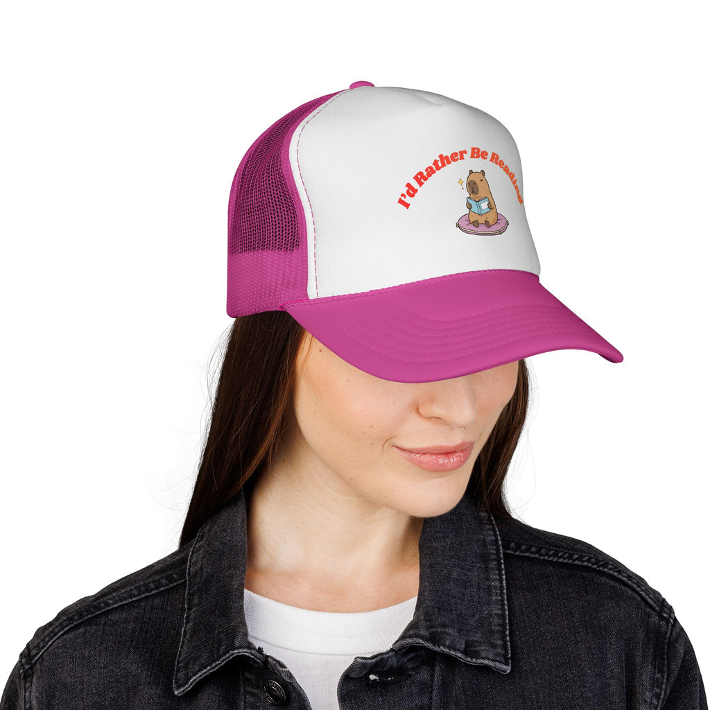 Trucker Cap — I'd Rather Be Reading