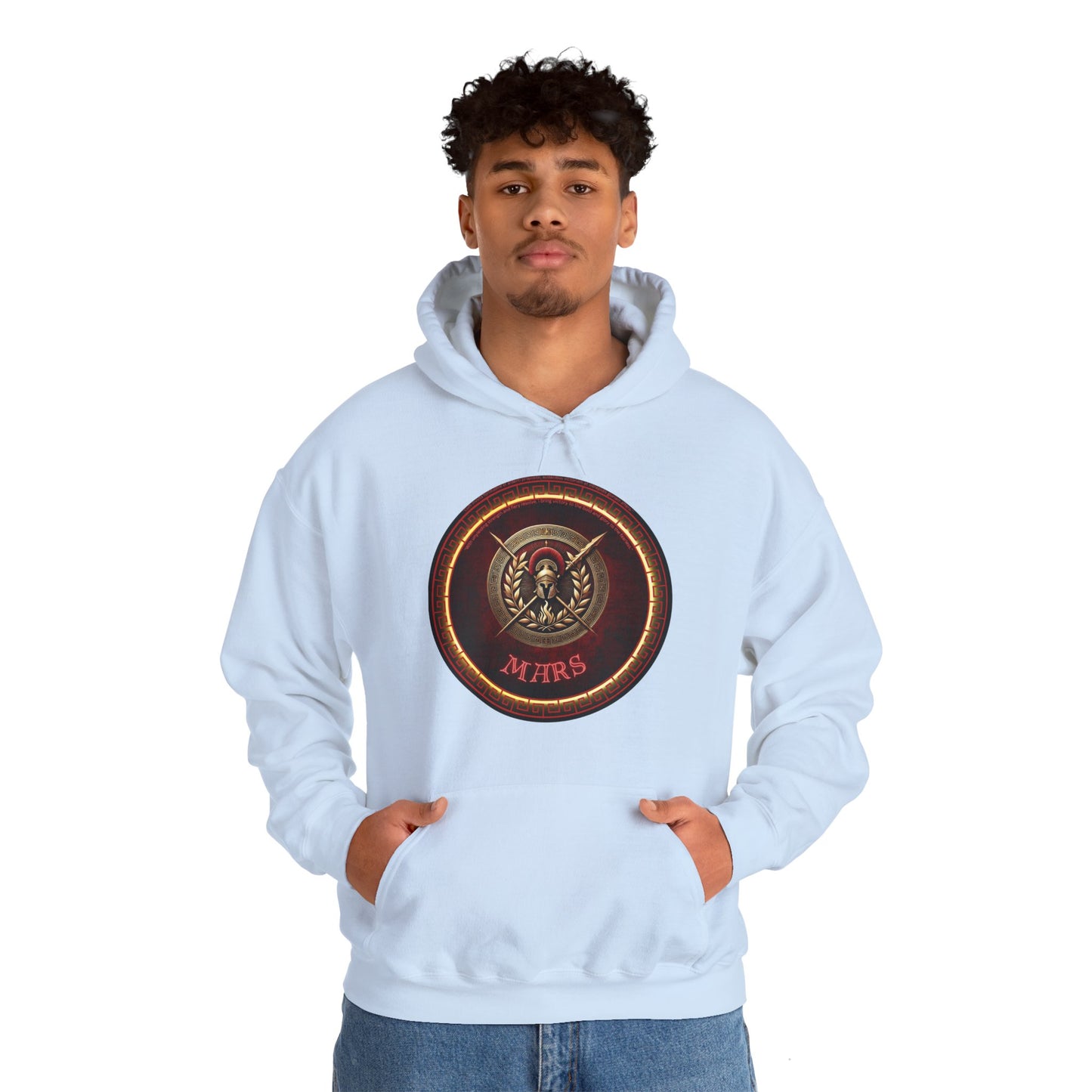 Mars, Unisex Heavy Blend™ Hooded Sweatshirt