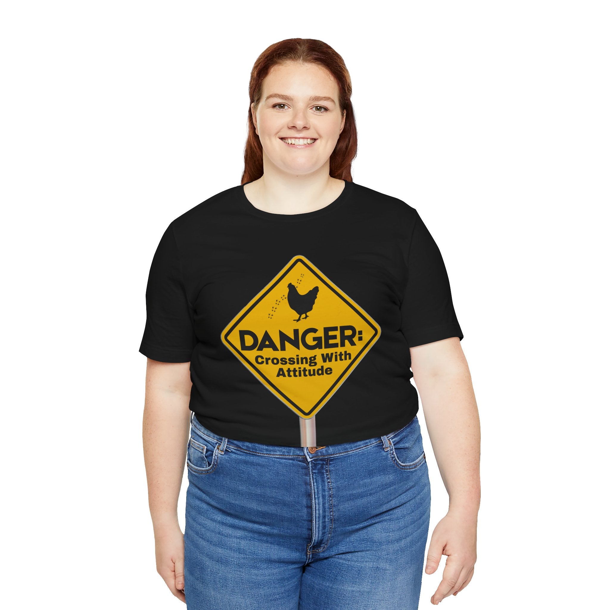 Danger: Crossing With Attitude - tee