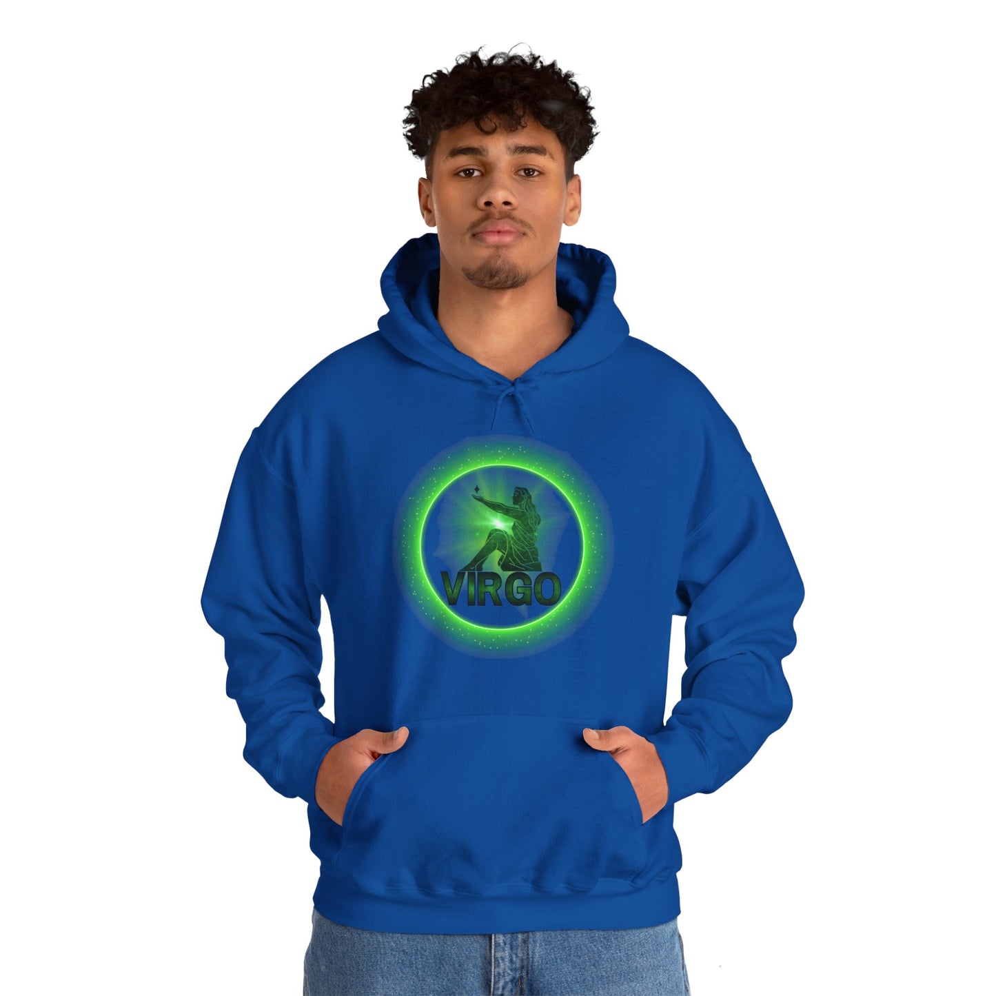 Virgo, Unisex Heavy Blend™ Hooded Sweatshirt