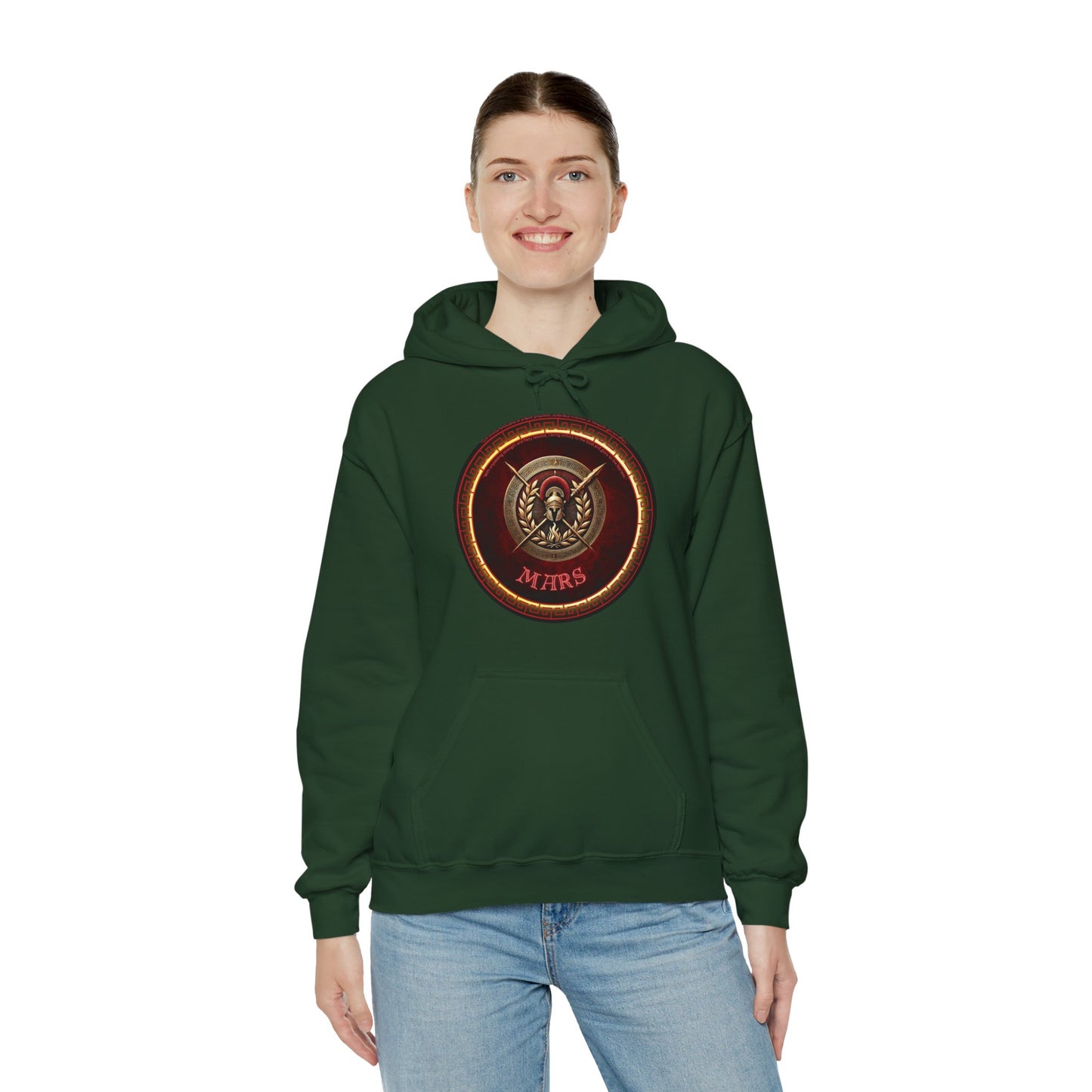 Mars, Unisex Heavy Blend™ Hooded Sweatshirt