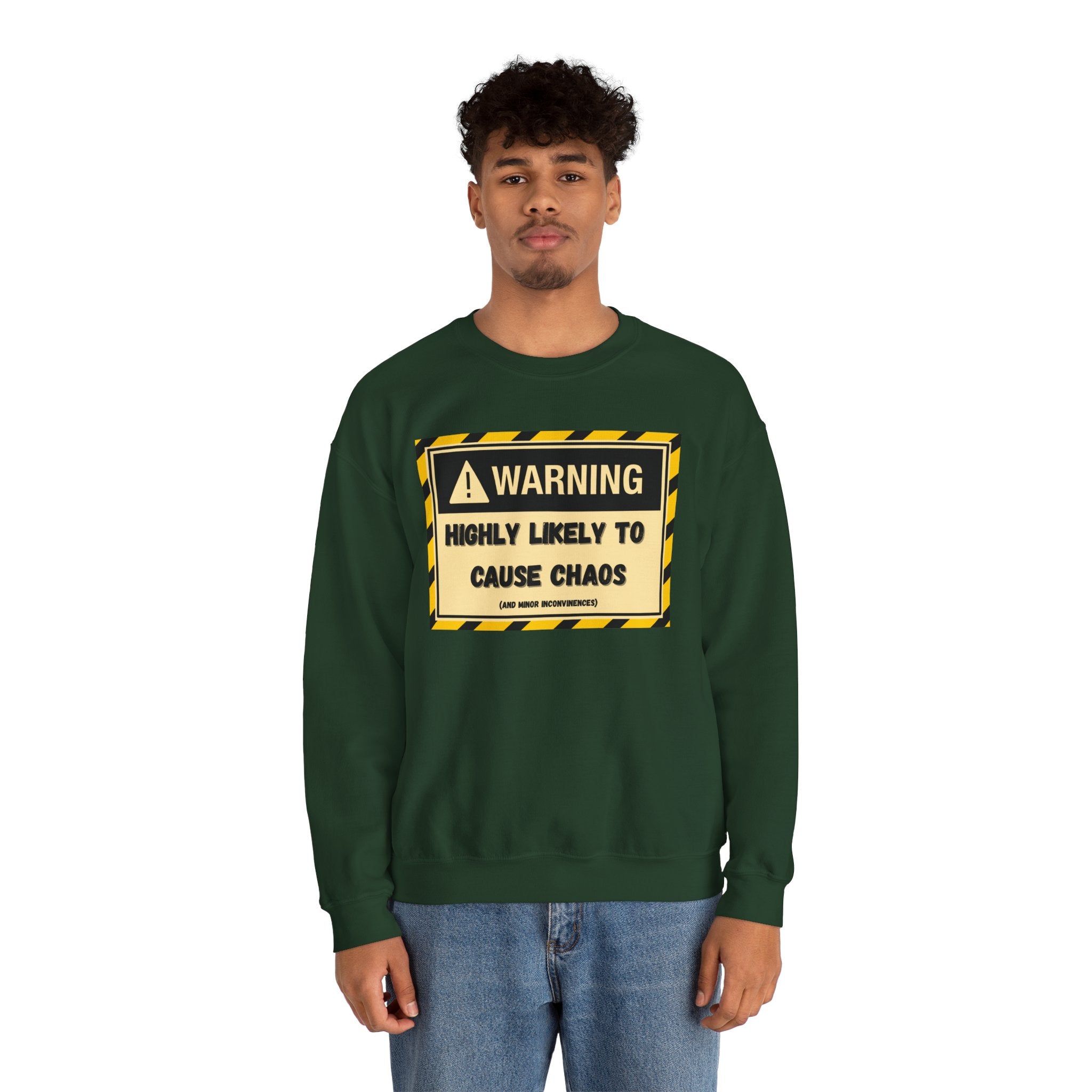 Warning: Highly Likely to Cause Chaos and Small Inconveniences - Sweatshirt