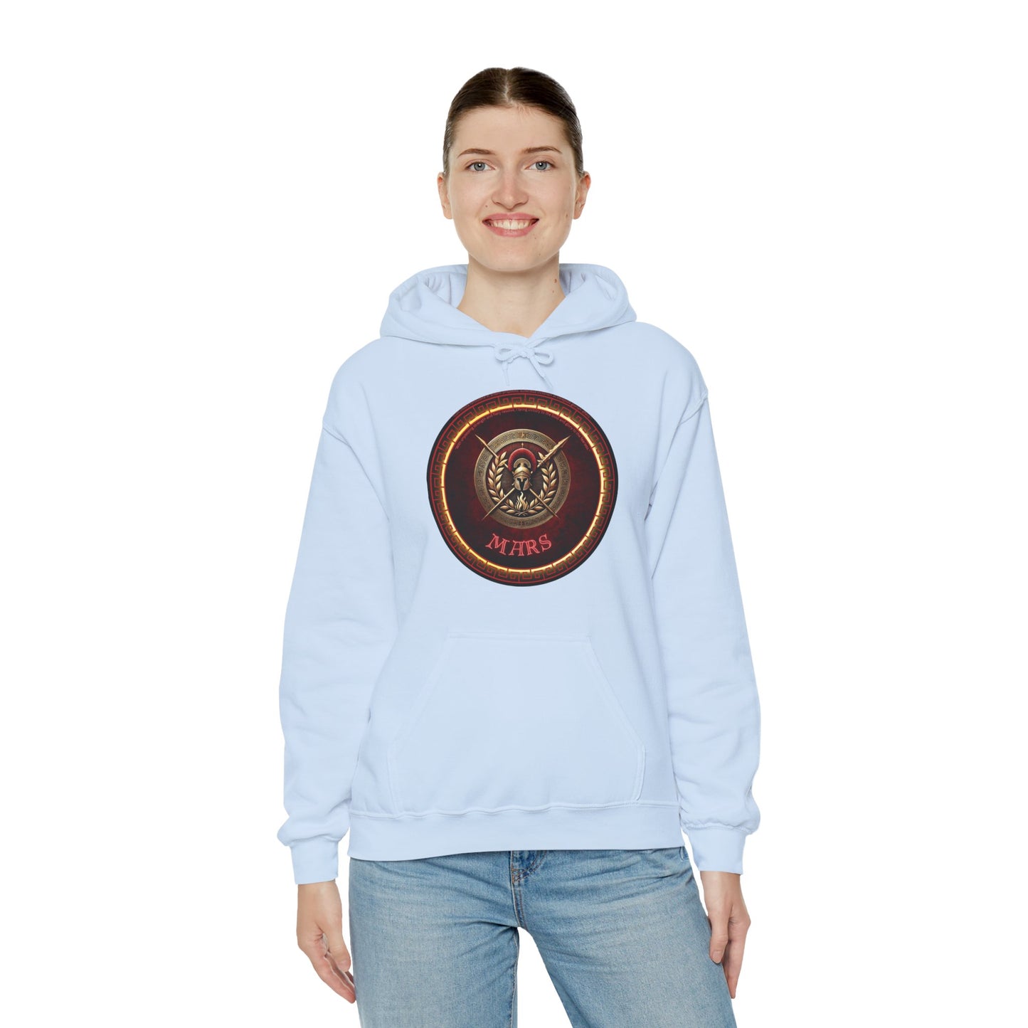 Mars, Unisex Heavy Blend™ Hooded Sweatshirt