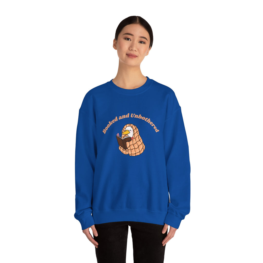Booked and Unbothered Crewneck Sweatshirt