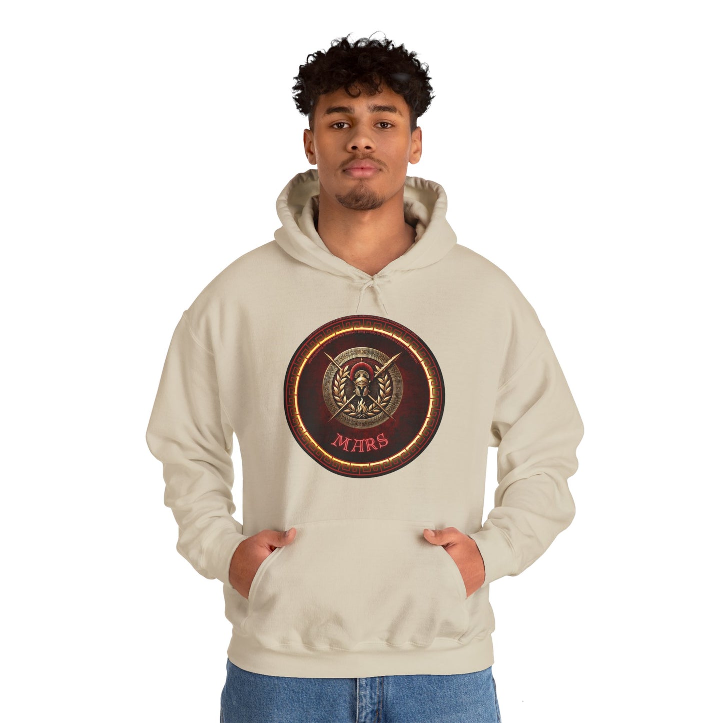 Mars, Unisex Heavy Blend™ Hooded Sweatshirt